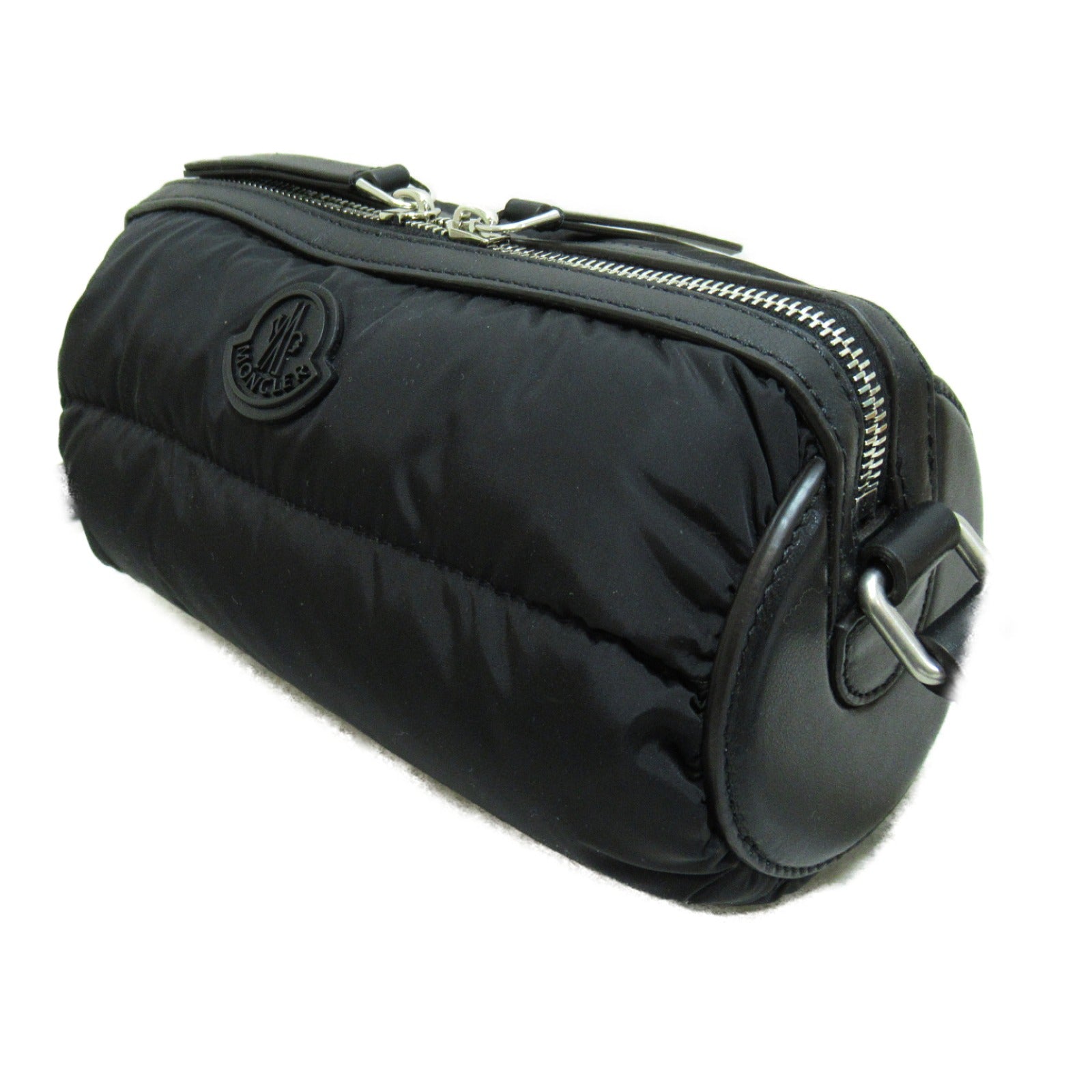 Moncler Nylon Crossbody Bag Black