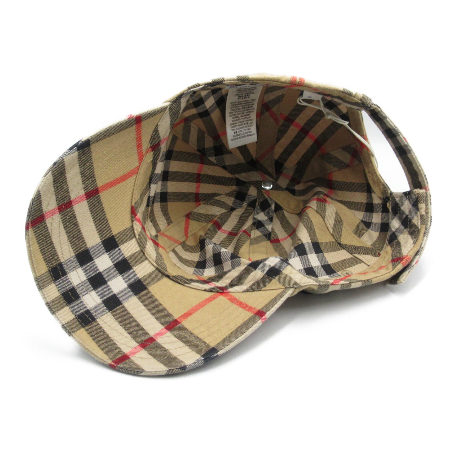 Burberry Cotton Baseball Cap Brown Unisex