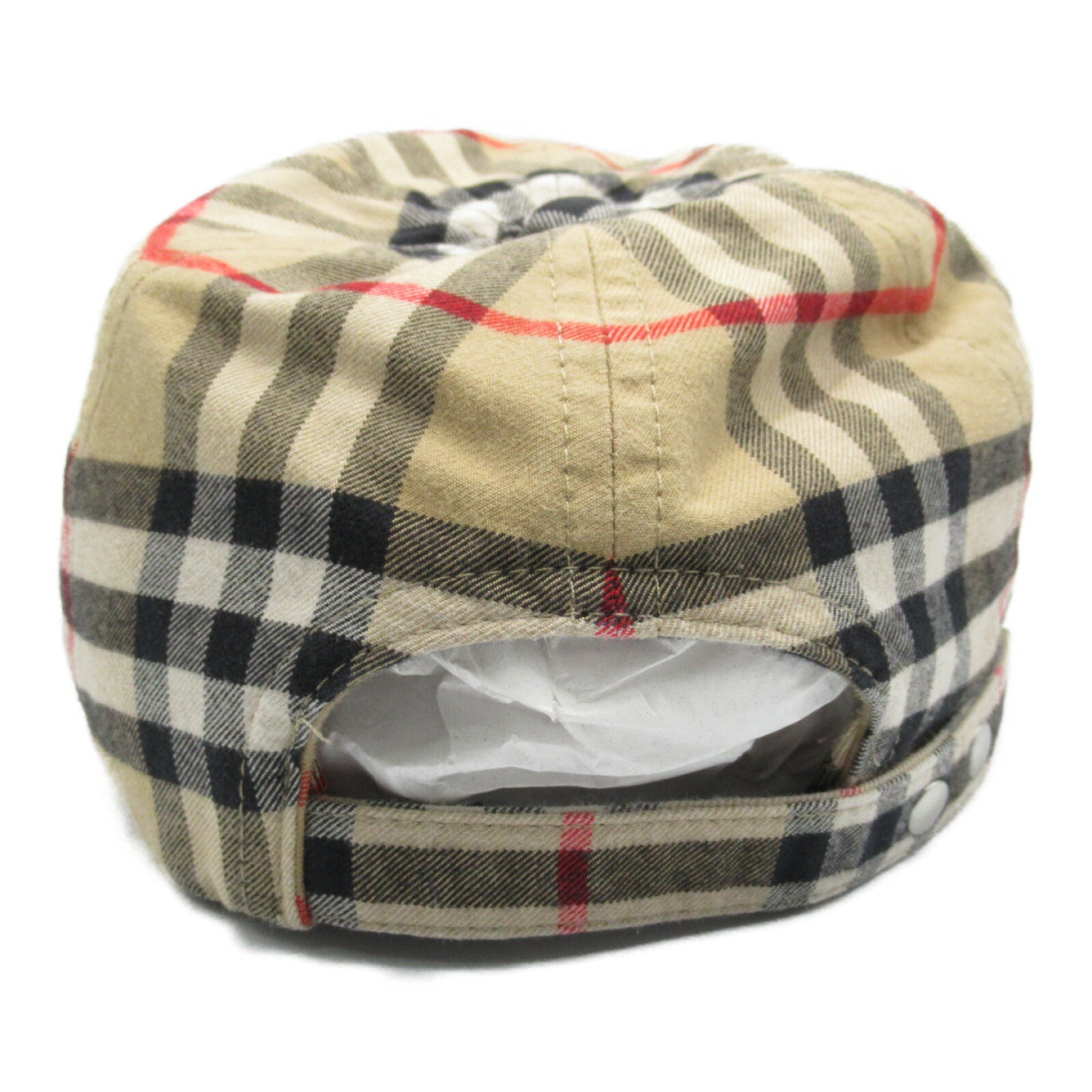 Burberry Cotton Baseball Cap Beige Unisex