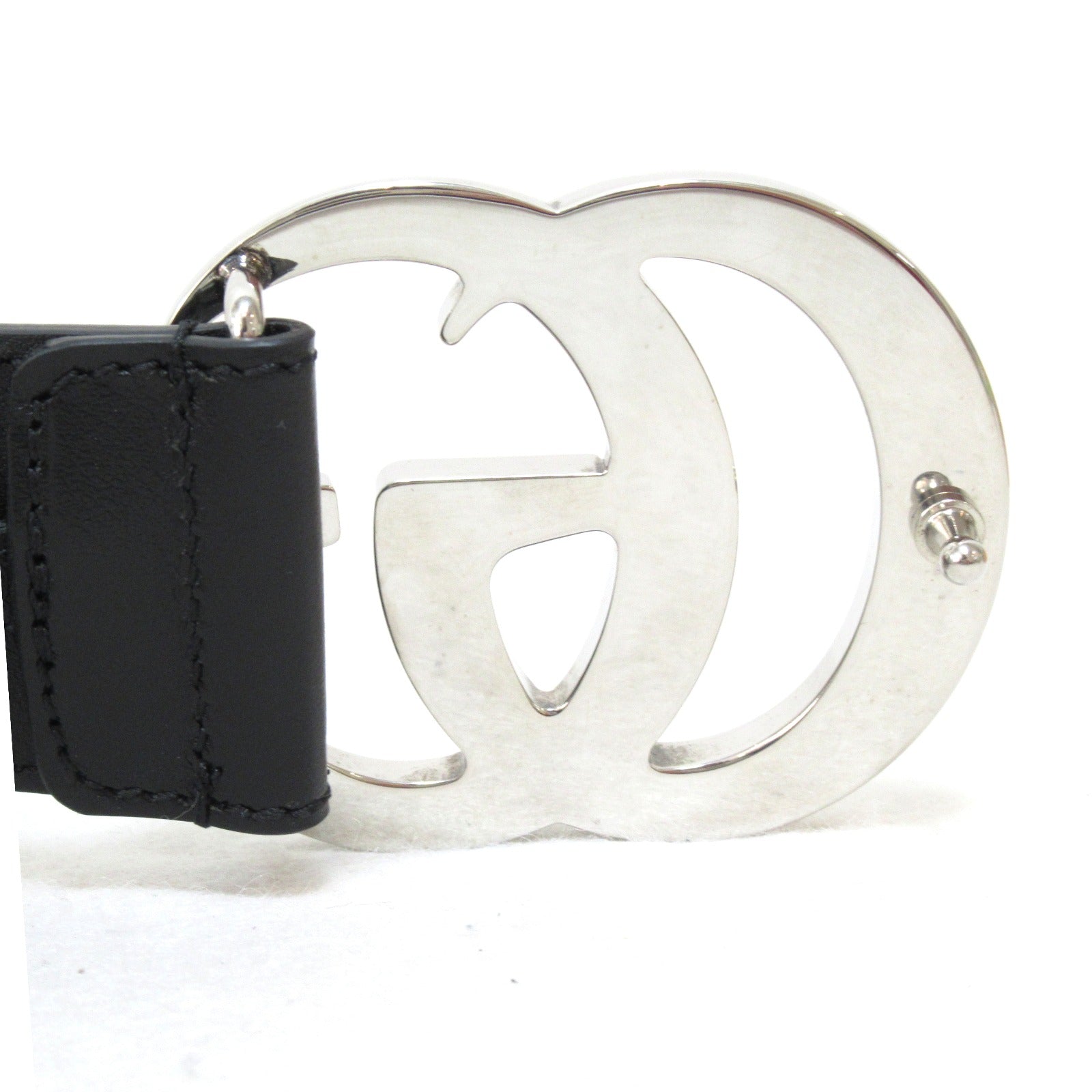 Gucci Leather Wide Belt Black