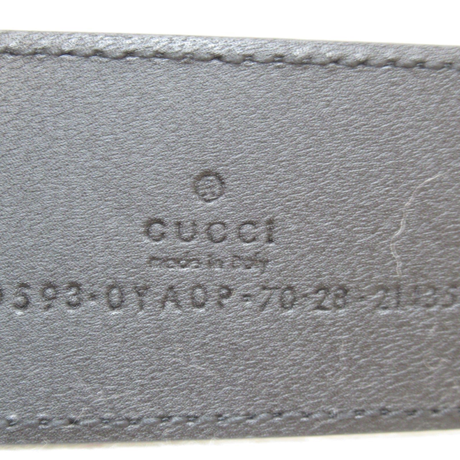 Gucci Leather Wide Belt Black