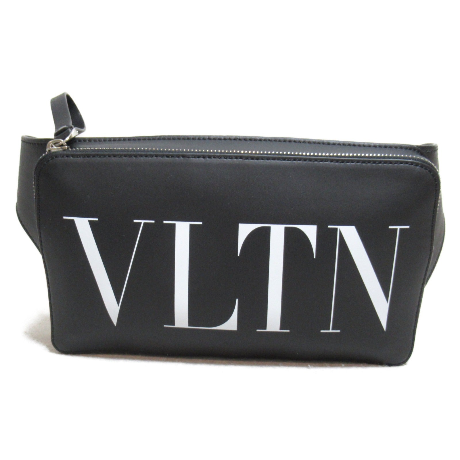 Valentino Leather Waist Bag Black