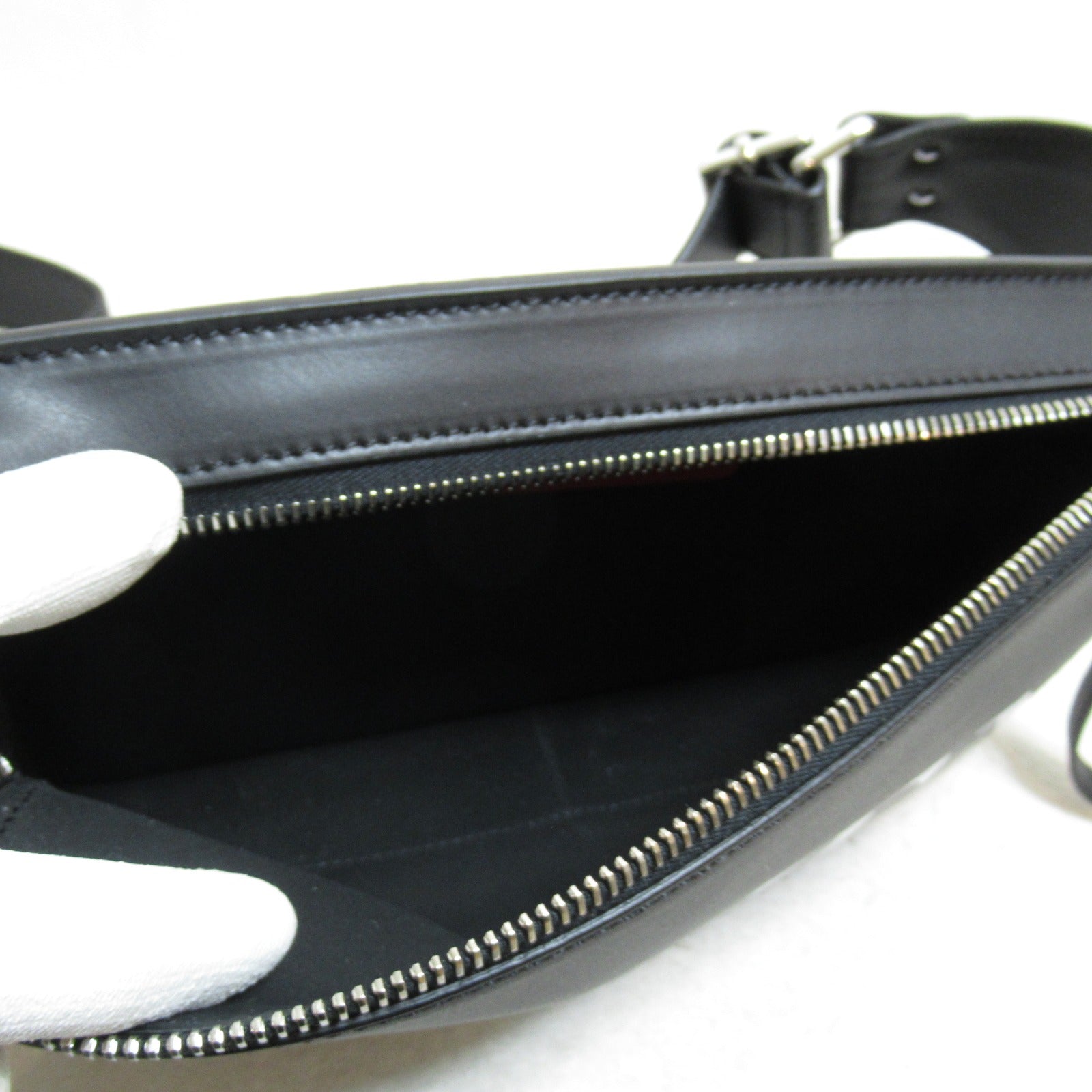 Valentino Leather Waist Bag Black