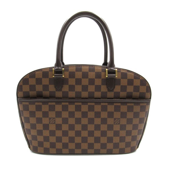 Louis Vuitton Damier Ebene Sarria Horizontal Canvas Handbag N51282 in Excellent condition