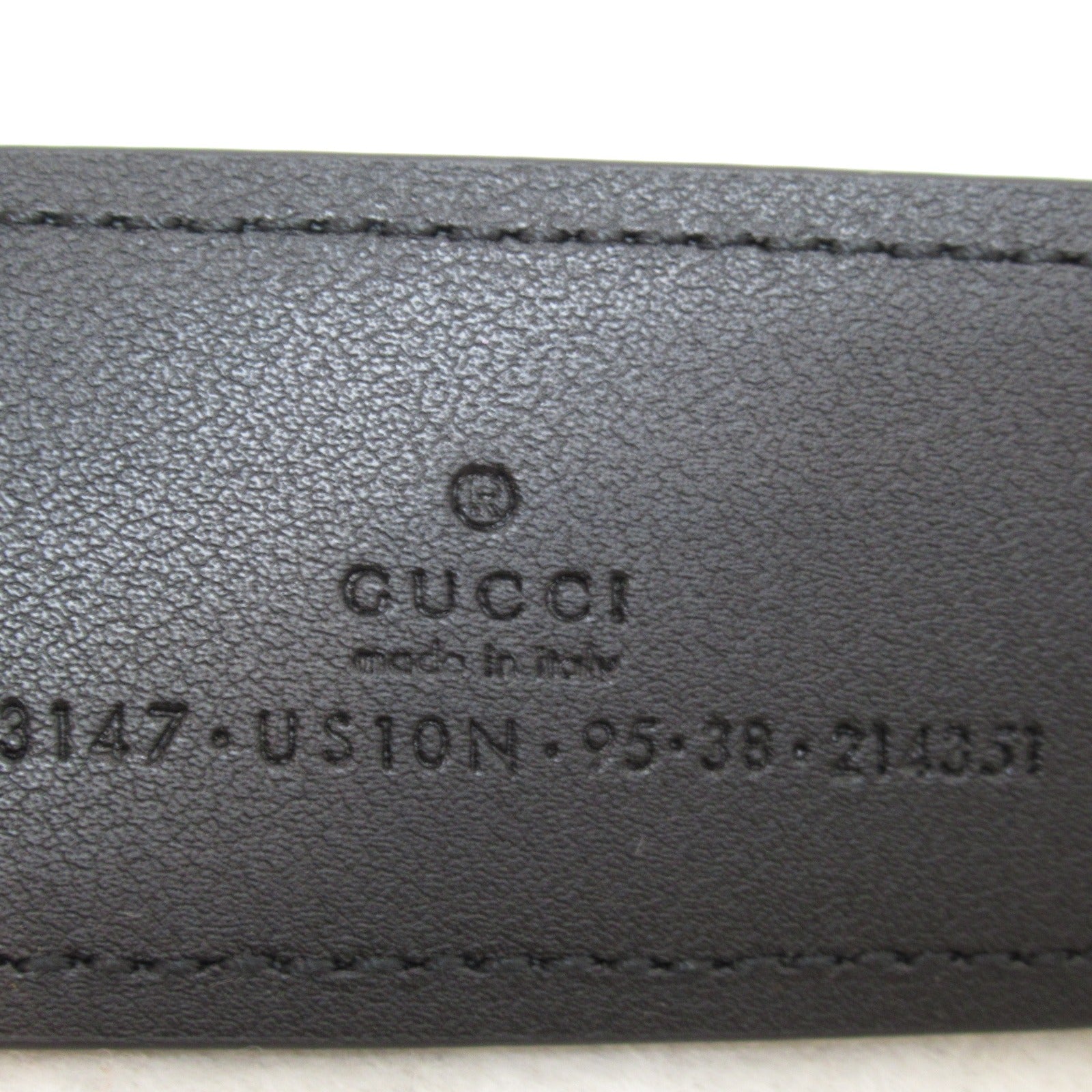 Gucci Blondie Leather Belt Black