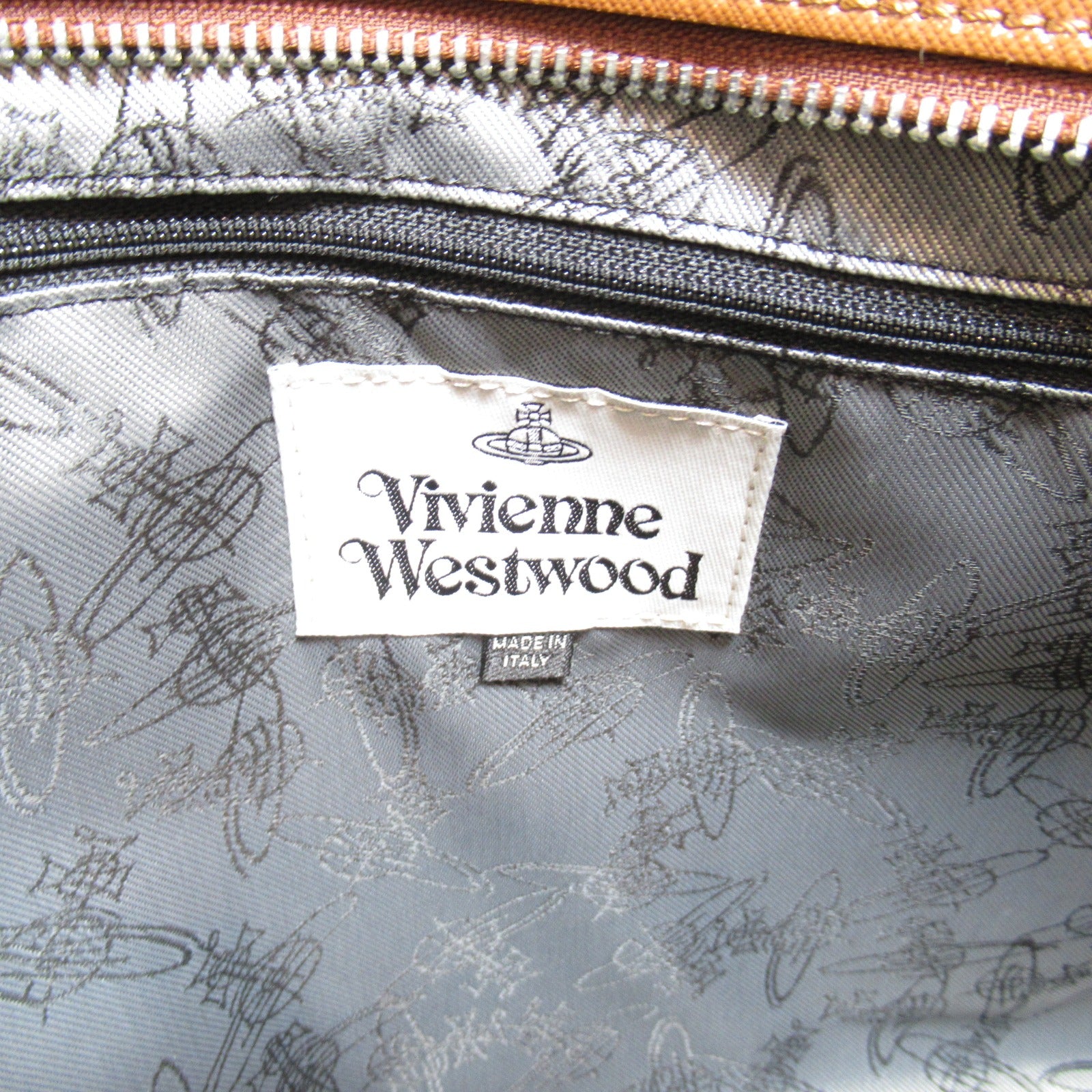 Vivienne Westwood Leather Tote Bag Leather Tote Bag 4205004541214D401 in Very Good Condition