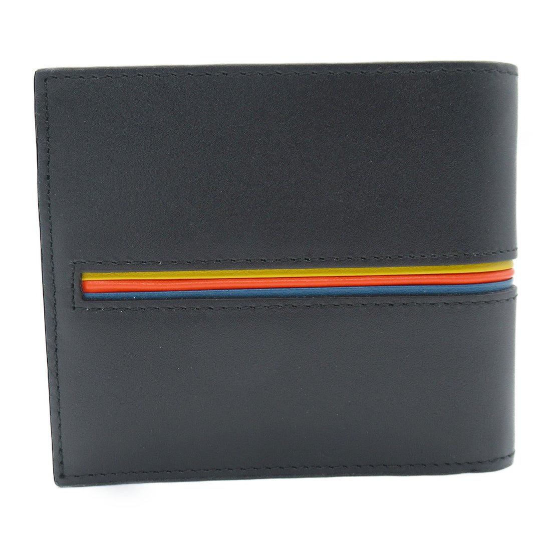 Paul Smith Leather Bifold Wallet Black