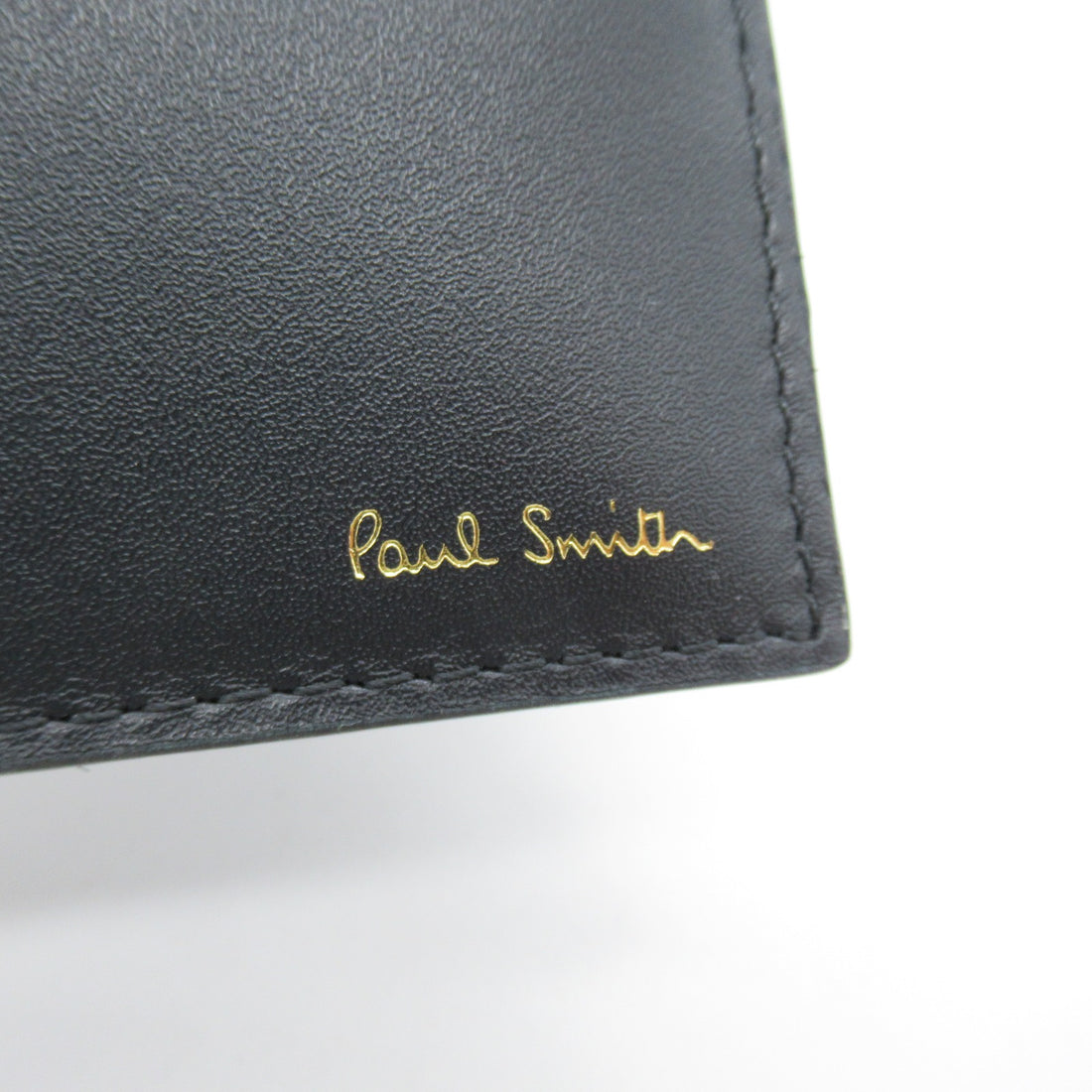 Paul Smith Leather Bifold Wallet Black