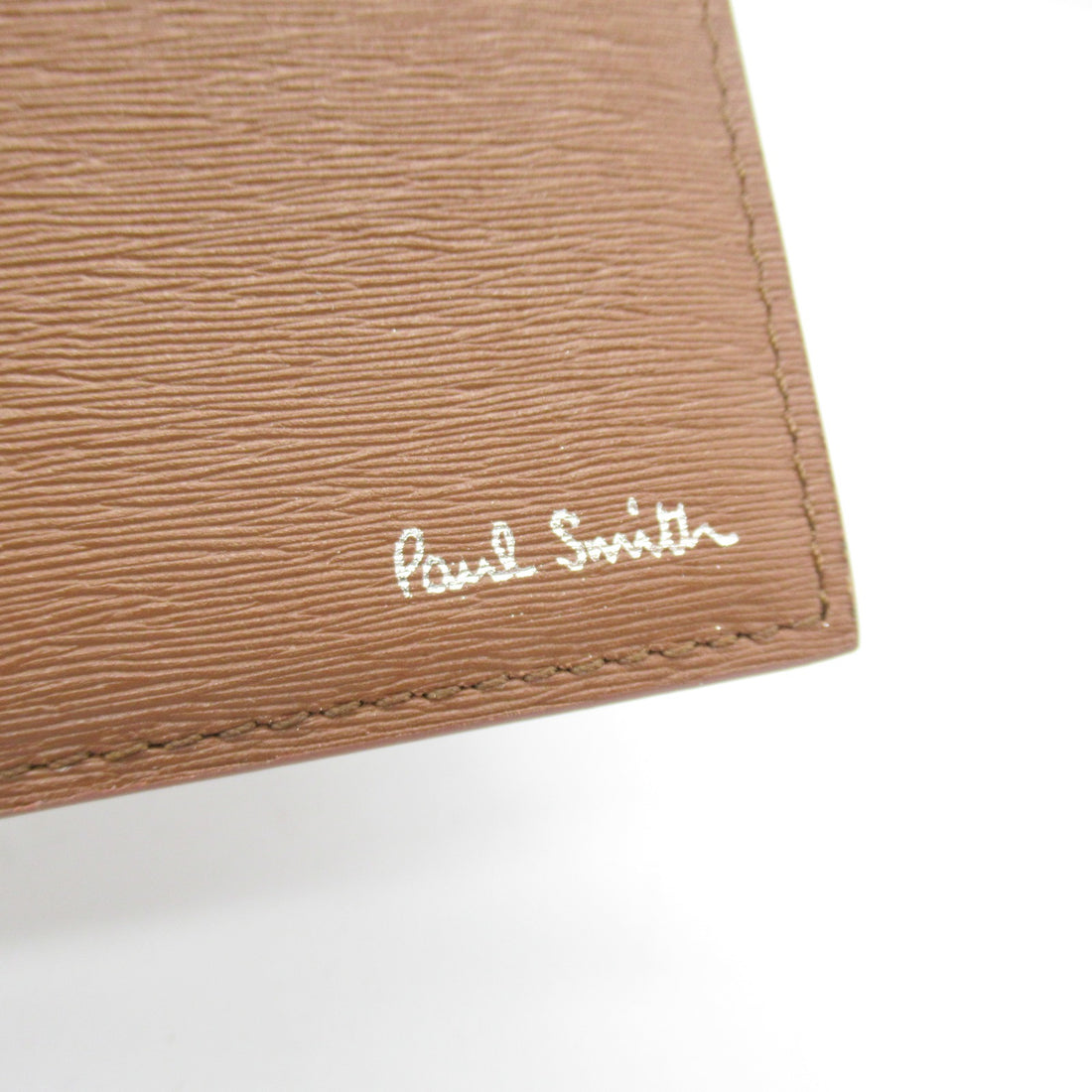 Paul Smith Leather Bifold Wallet Brown