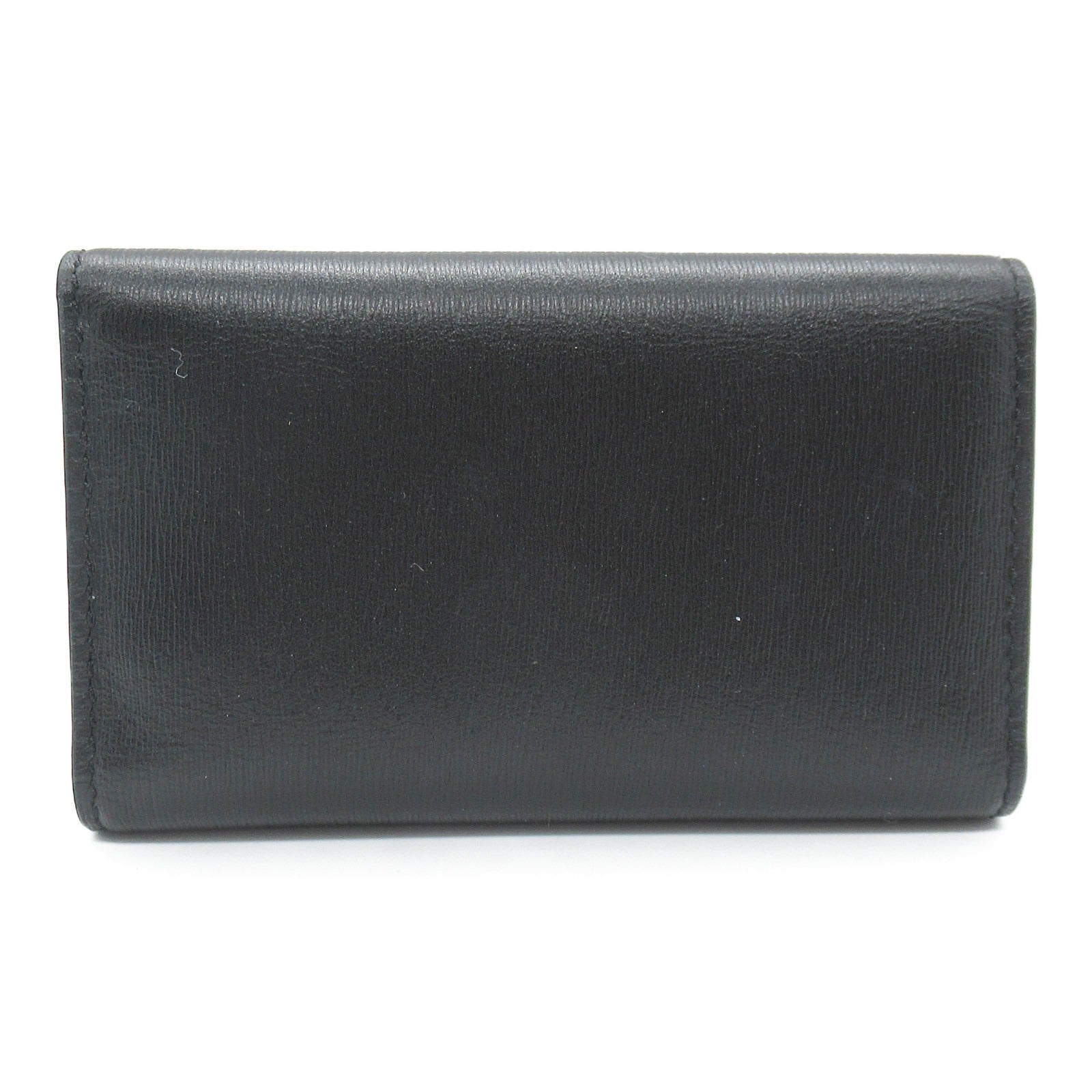 Paul Smith Leather 6 Key Case Black