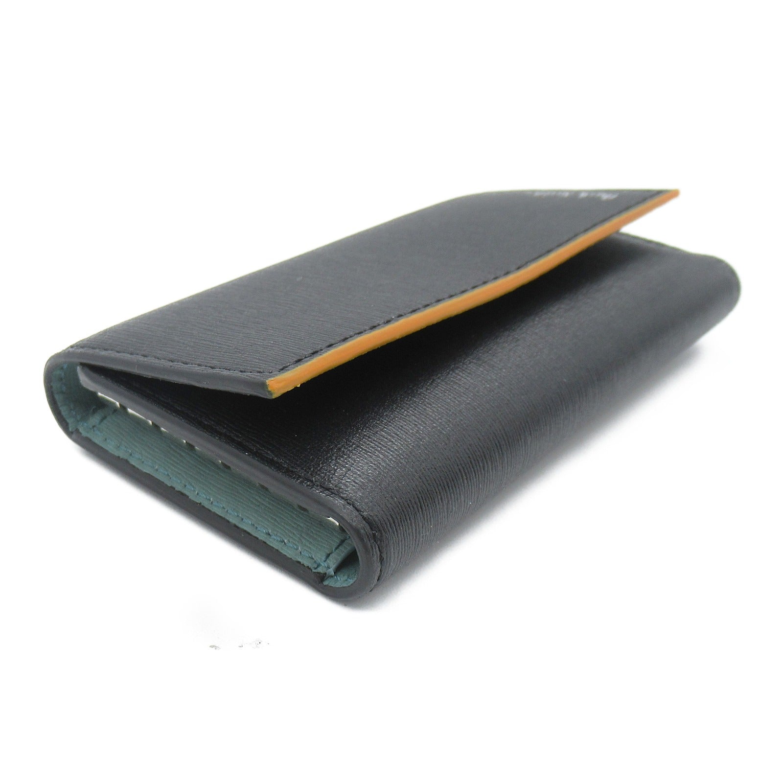 Paul Smith Leather 6 Key Case Black