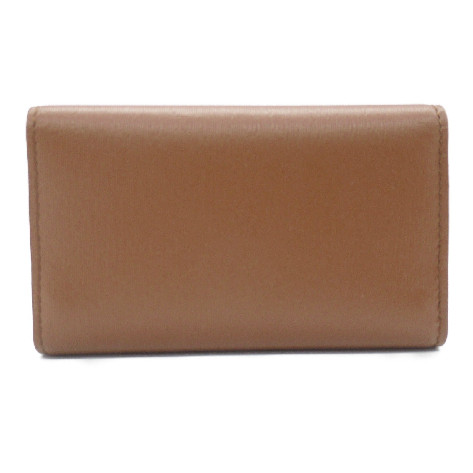 Paul Smith Leather 6 Key Case Brown