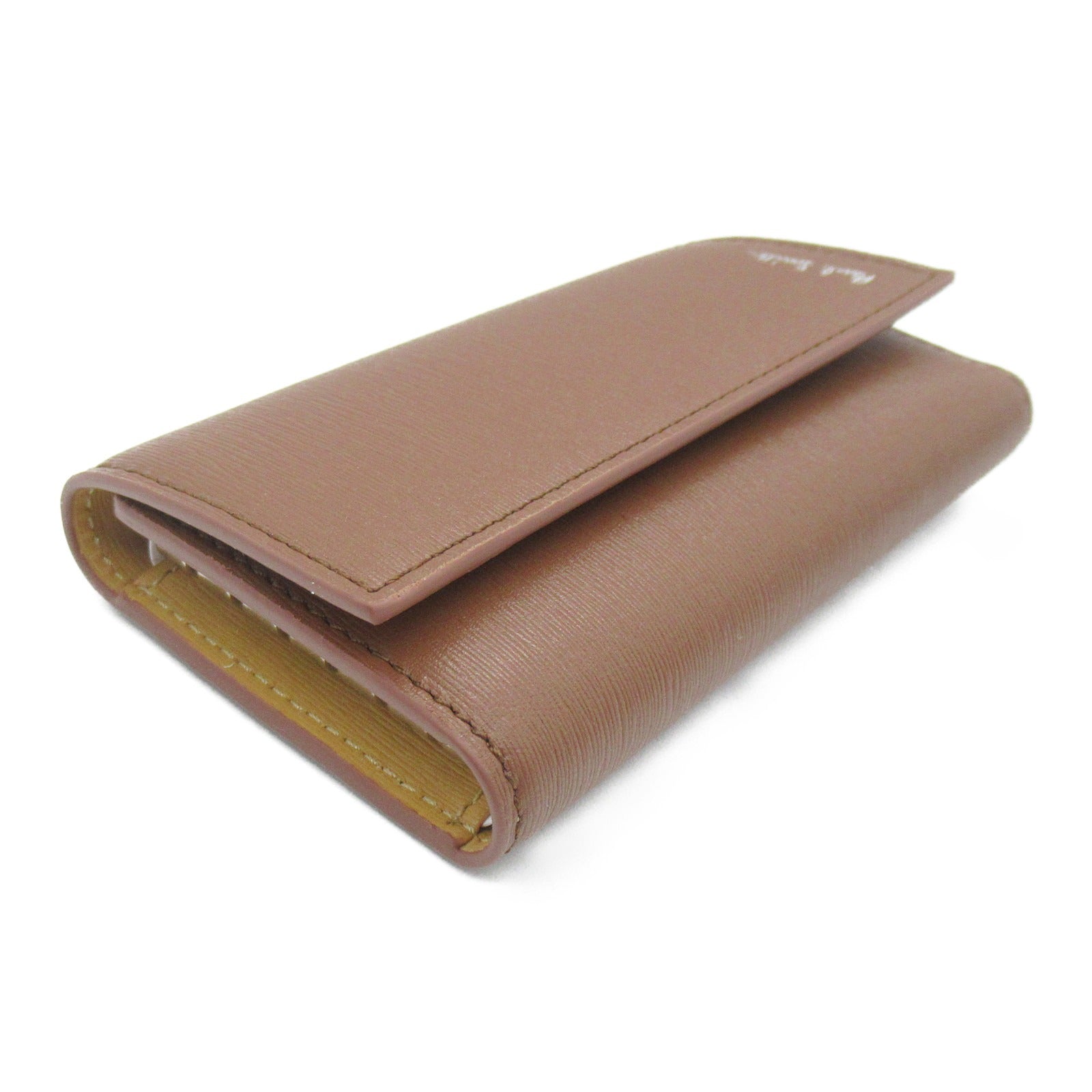 Paul Smith Leather 6 Key Case Brown