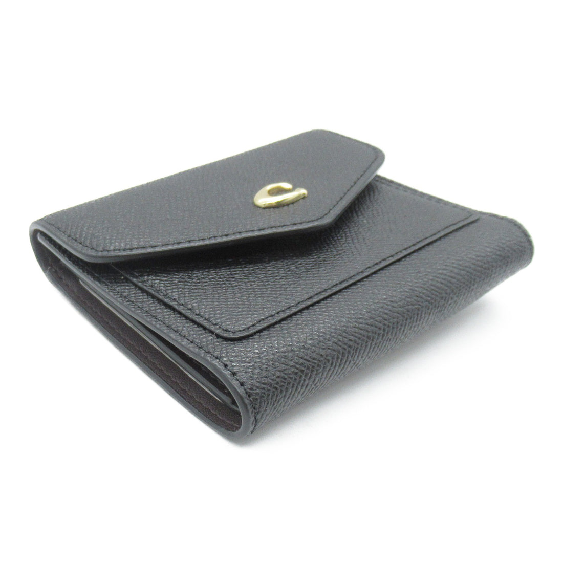 Coach Leather Bifold Wallet Black C2328LIBLK