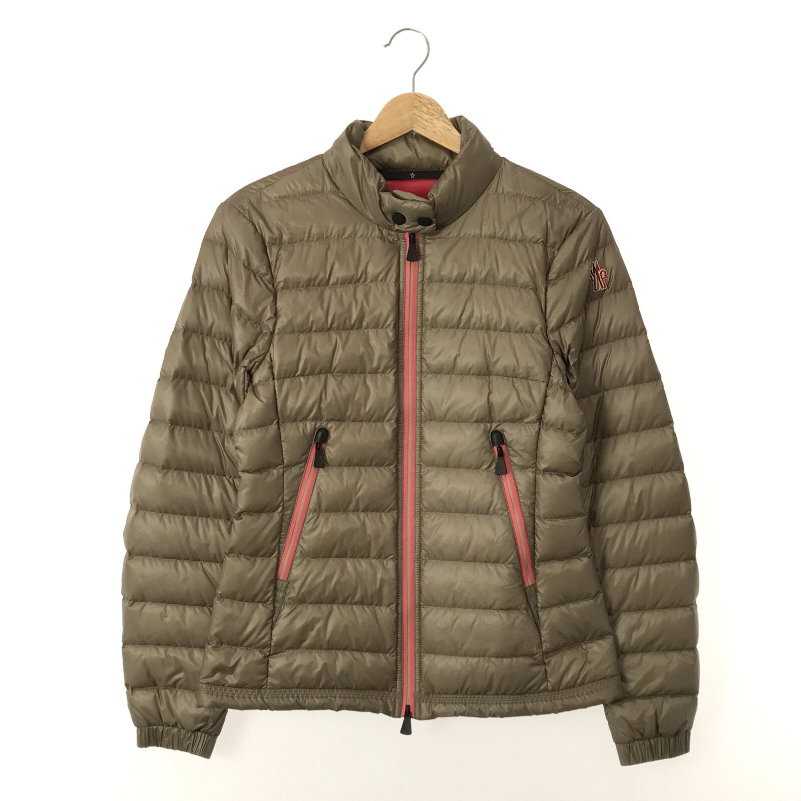 Moncler Waribi Down Jacket Beige Polyamide