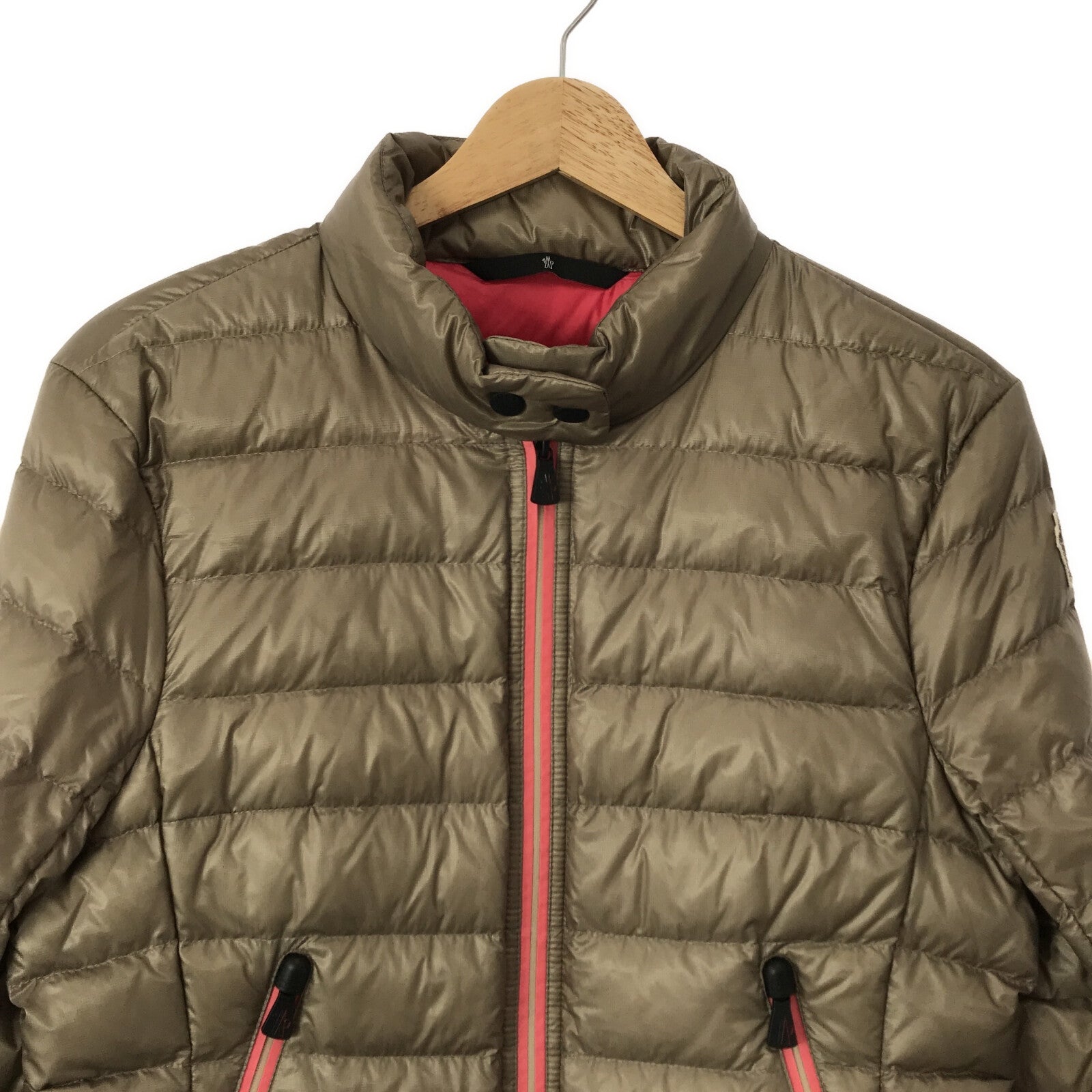 Moncler Waribi Down Jacket Beige Polyamide