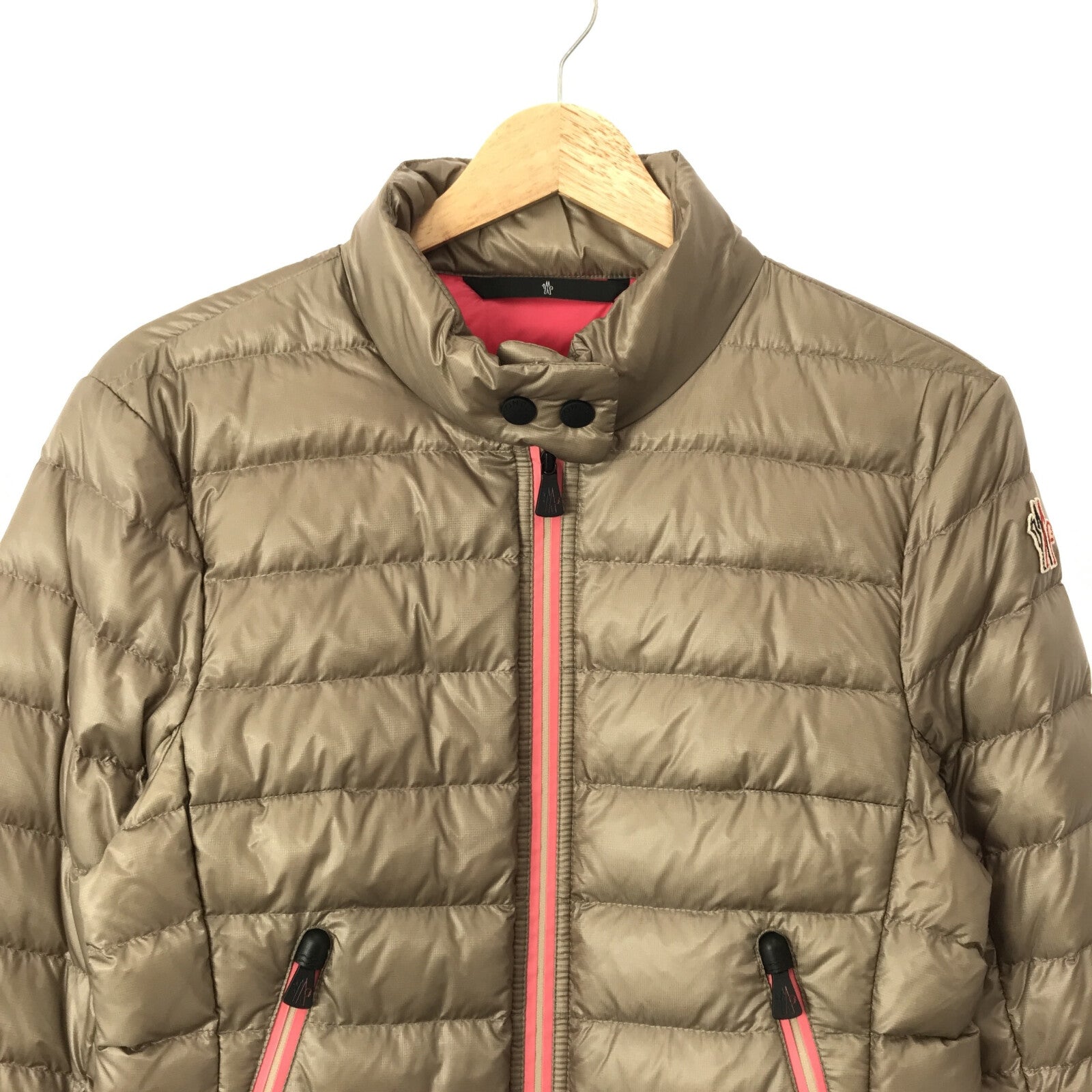 Moncler Waribi Down Jacket Beige