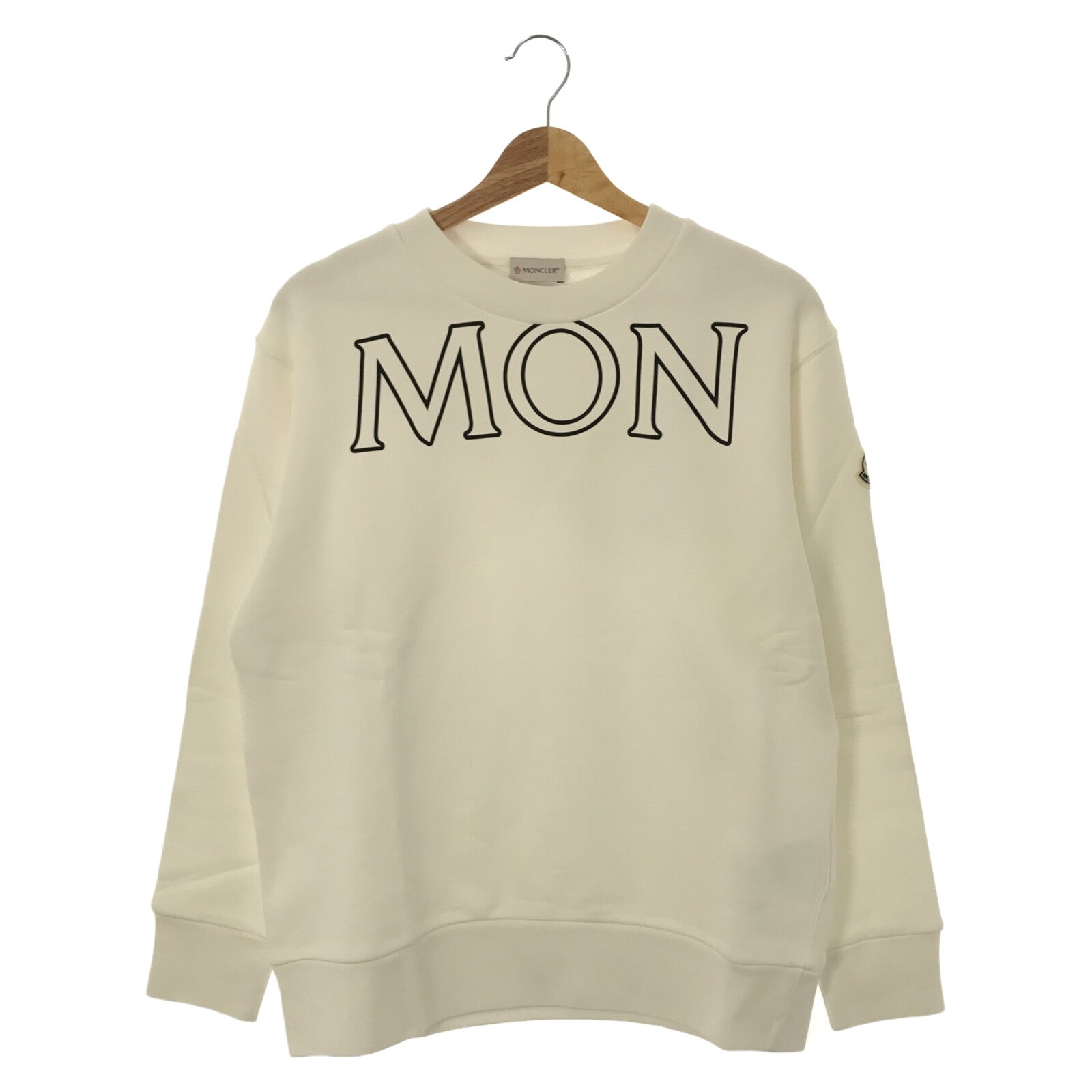 Moncler Cotton Sweatshirt White S