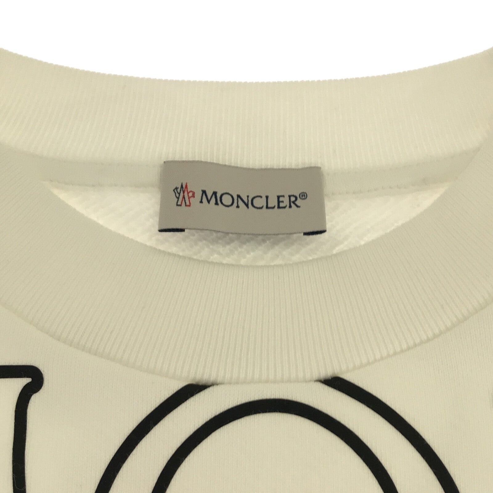 Moncler Cotton Sweatshirt White S