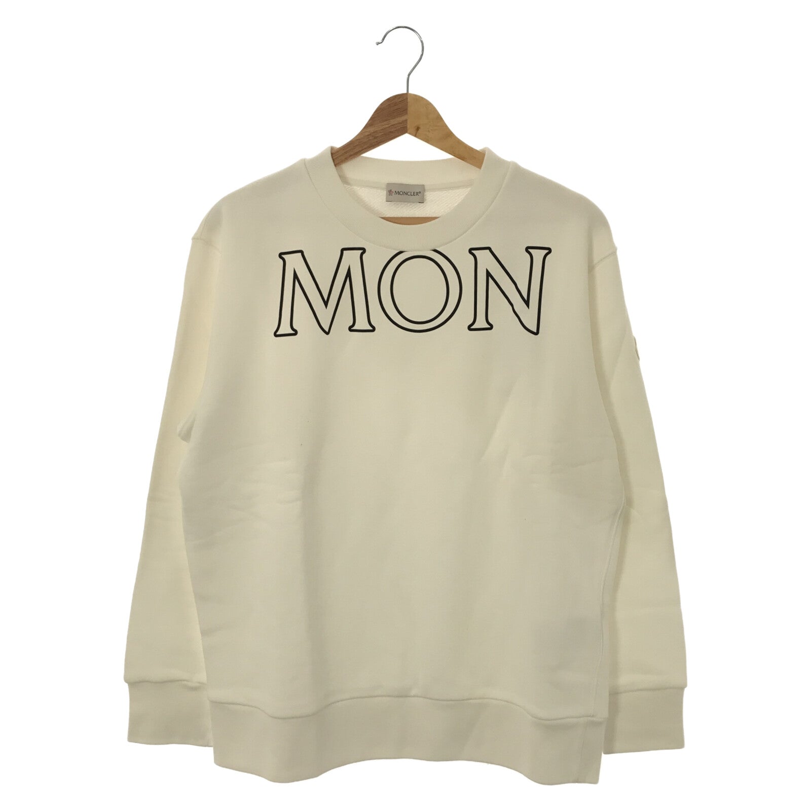 Moncler Cotton Sweatshirt White M