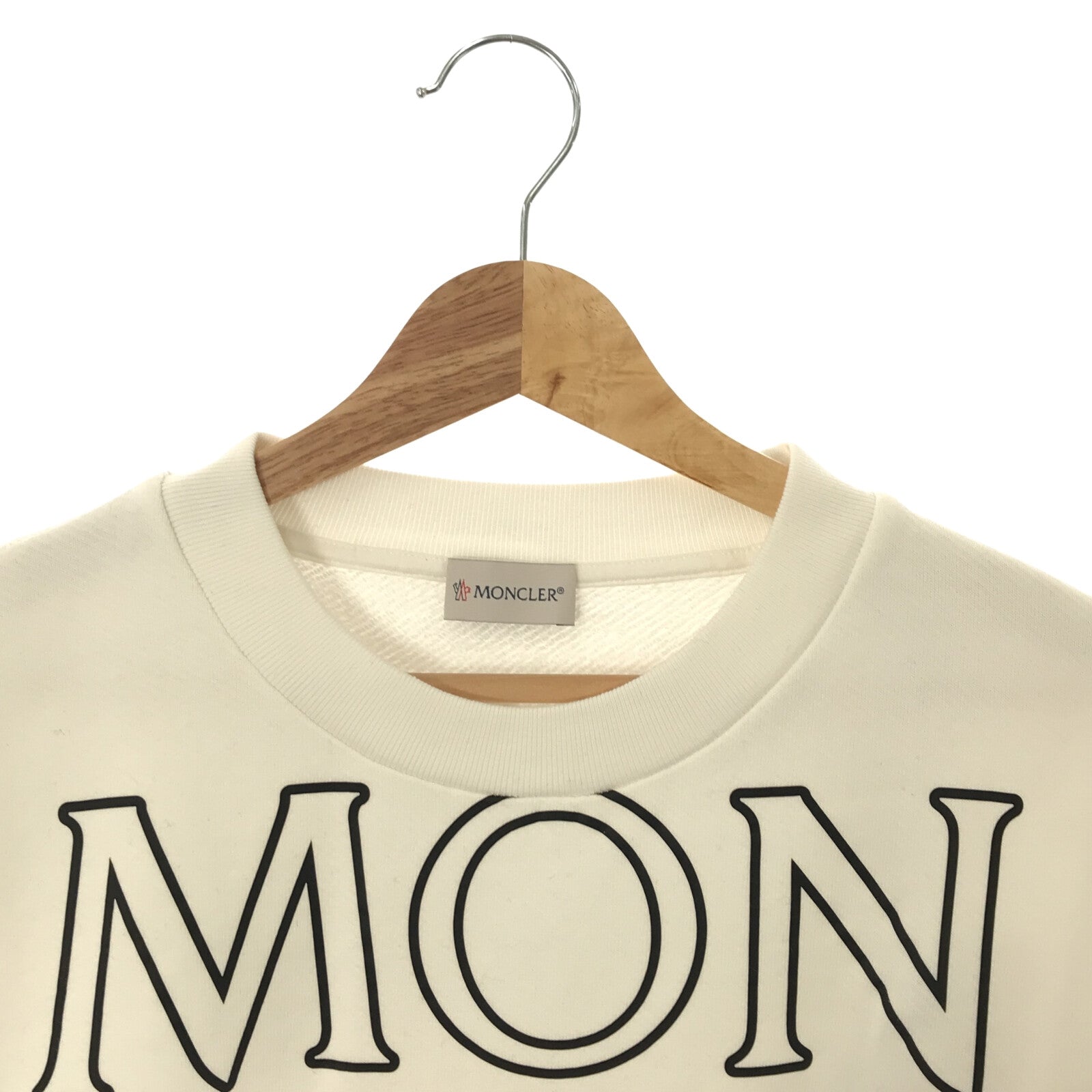 Moncler Cotton Sweatshirt White M