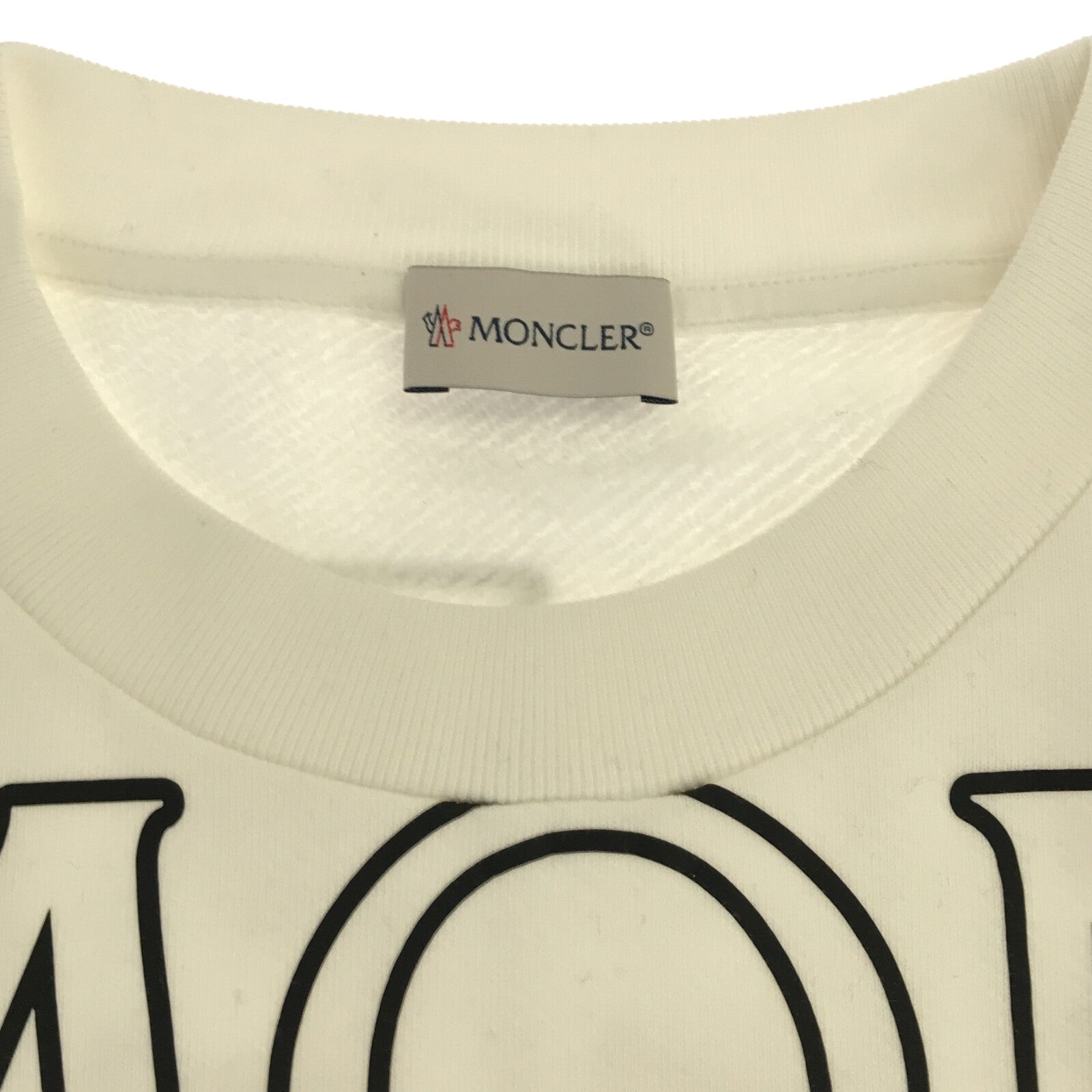 Moncler Cotton Sweatshirt White M