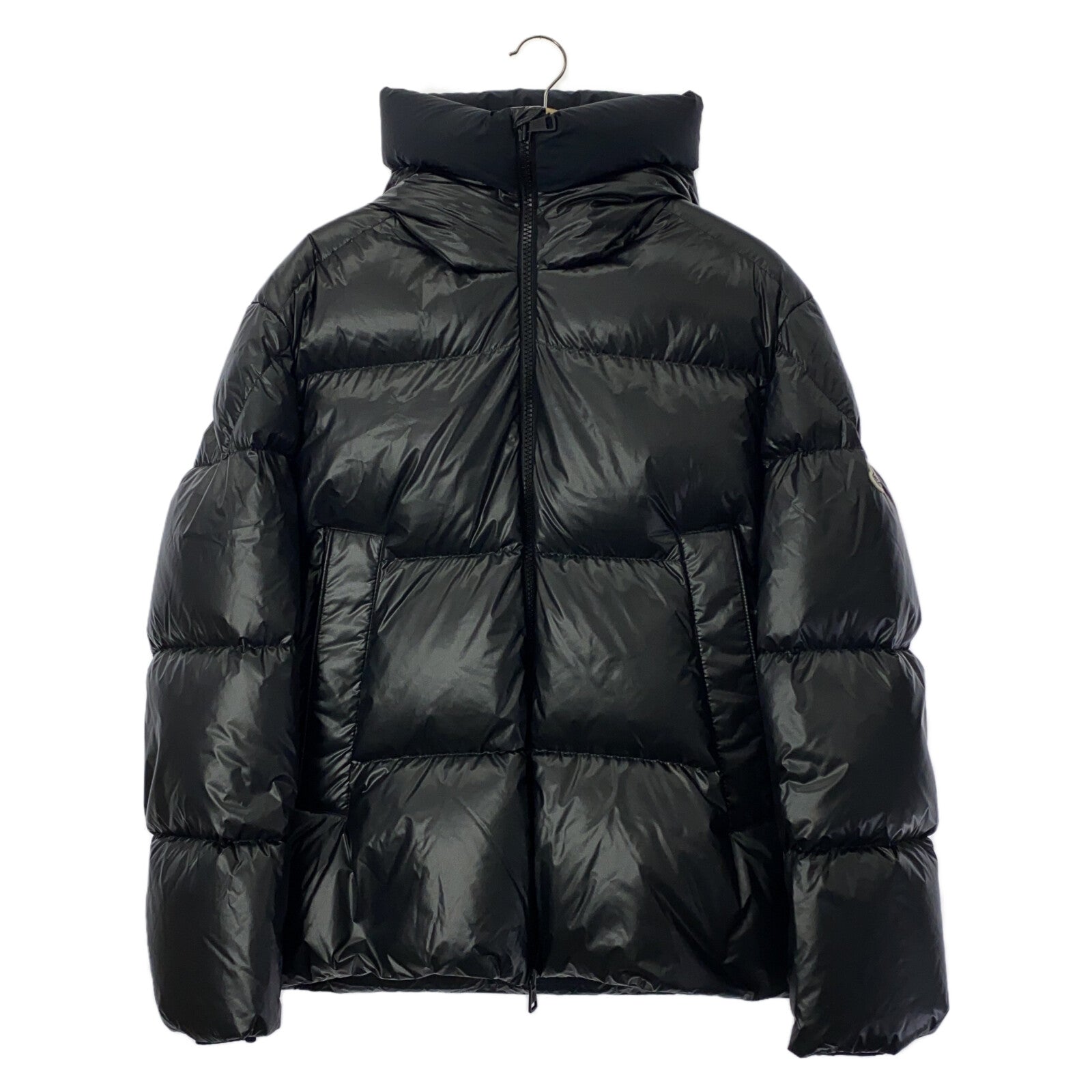 Moncler Nylon Down Jacket Black