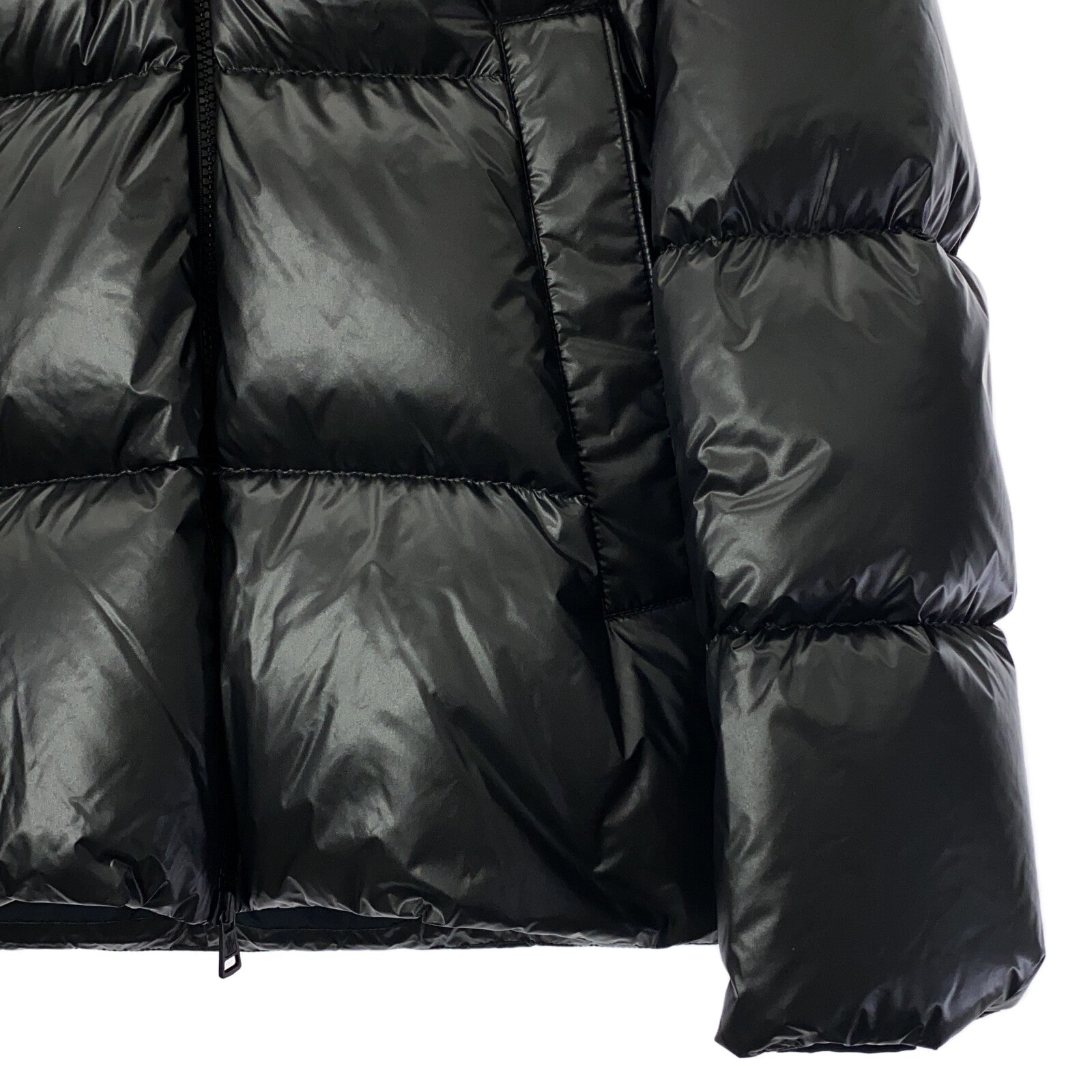 Moncler Nylon Down Jacket Black