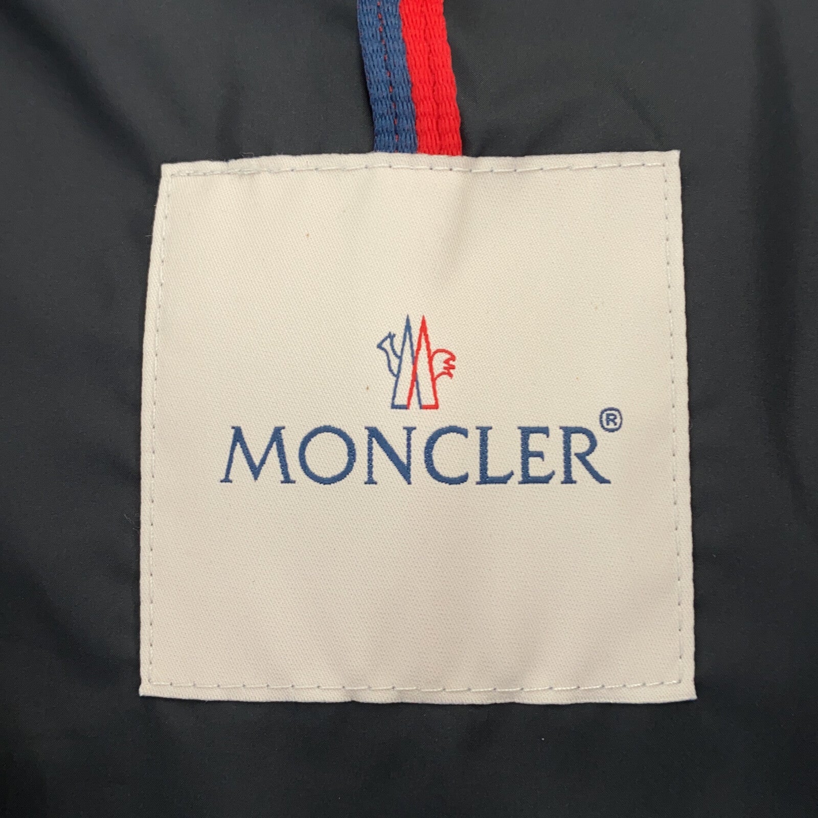 Moncler Nylon Down Jacket Black