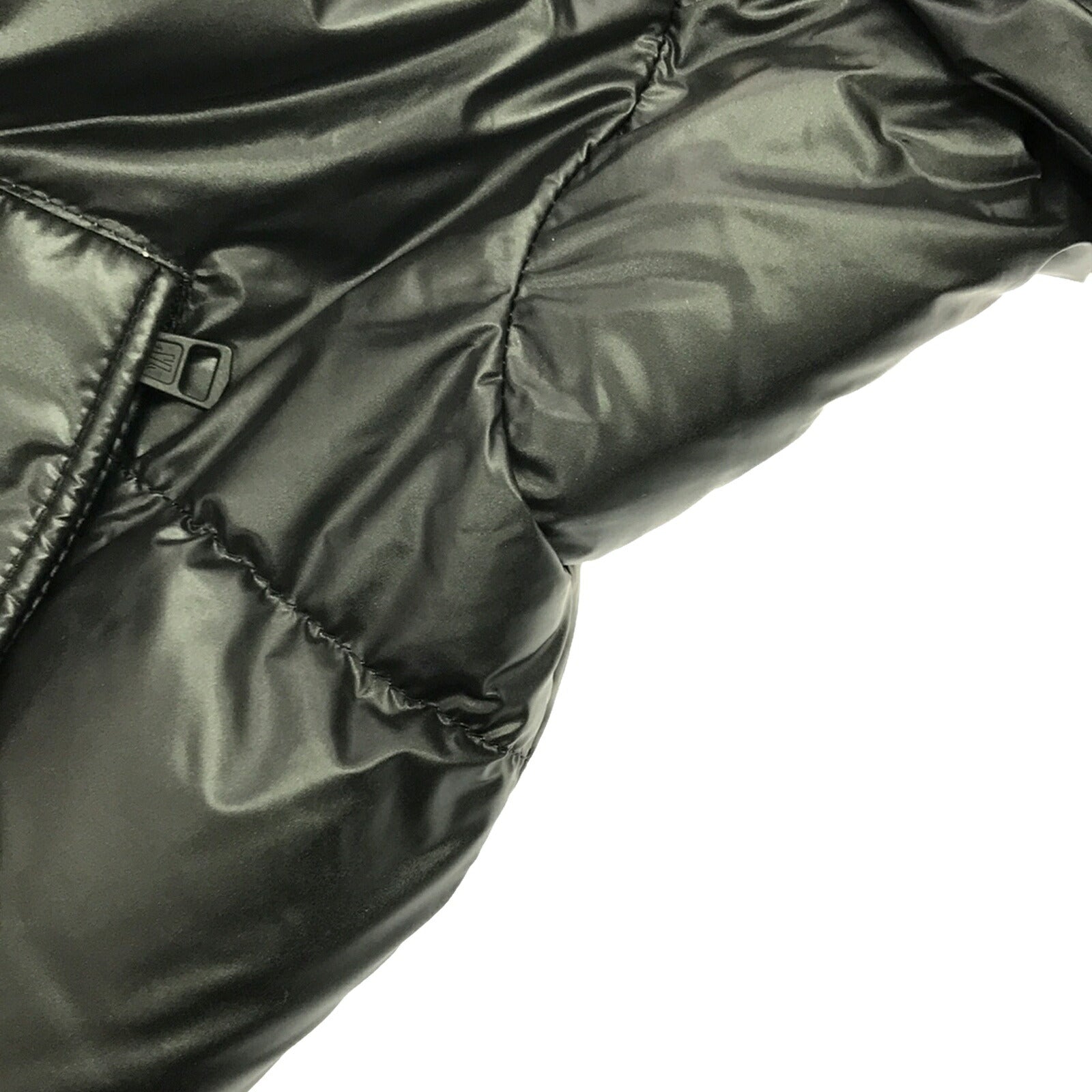 Moncler Nylon Down Jacket Black