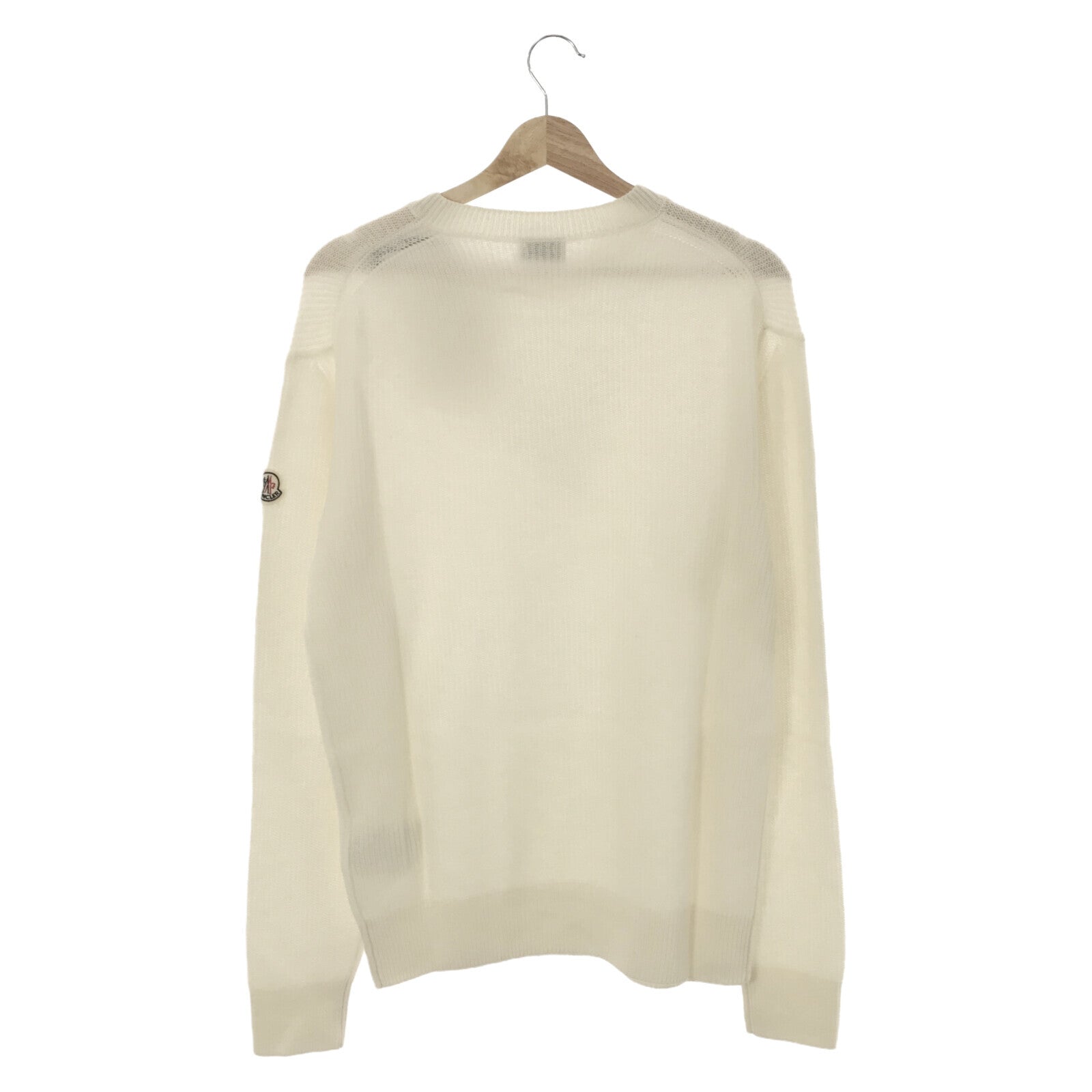 Moncler Cashmere Knit Sweater White