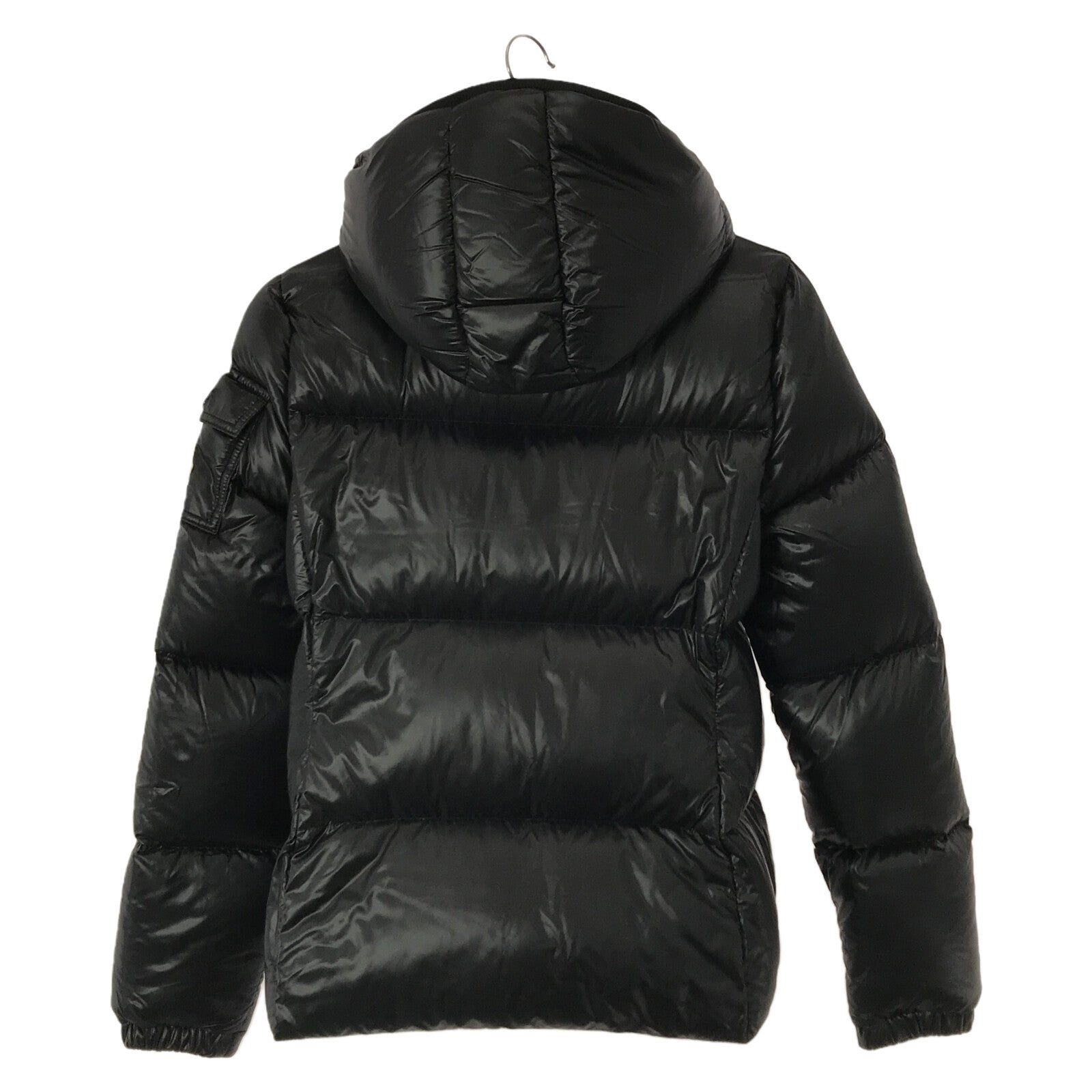 Moncler Nylon Down Jacket Black