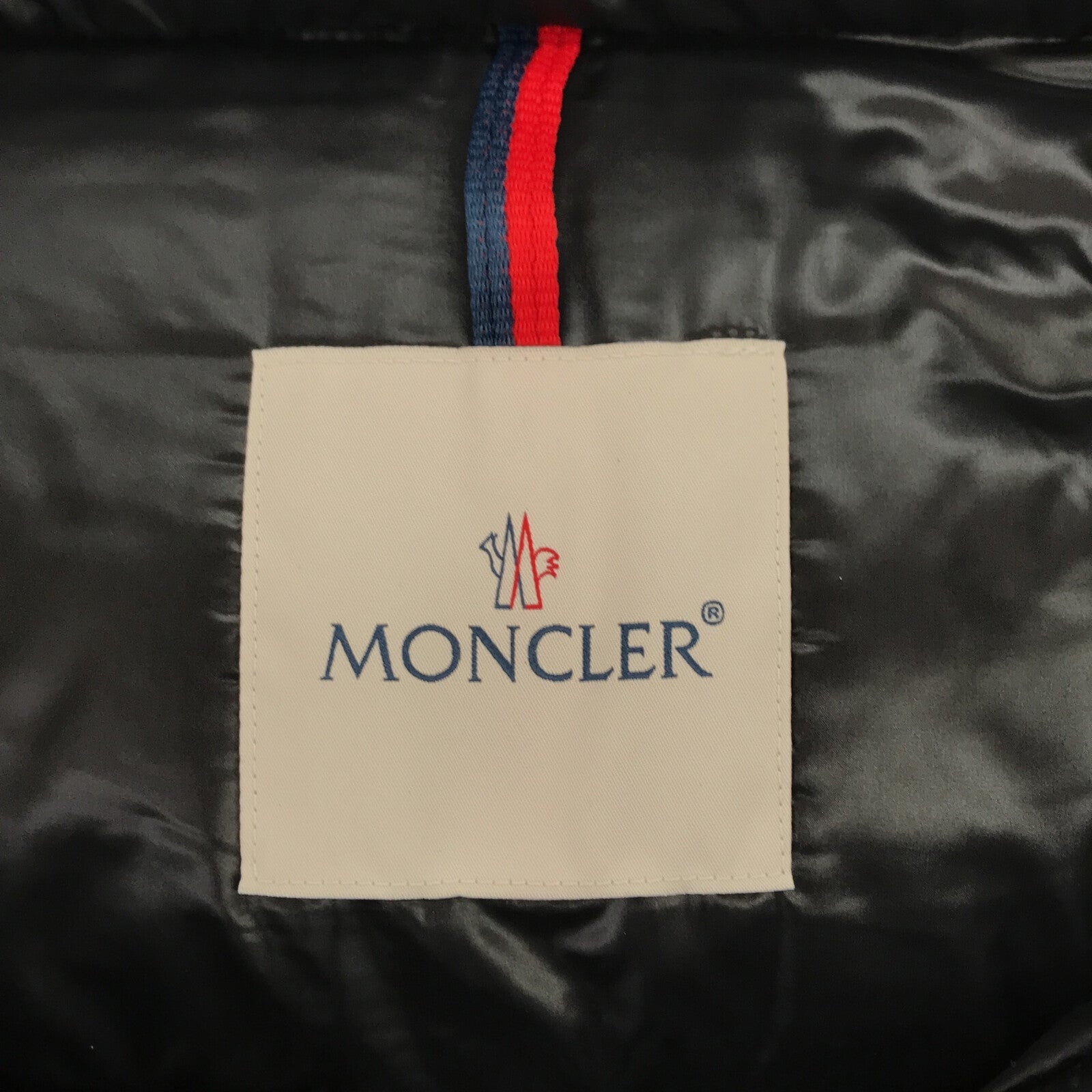 Moncler Nylon Down Jacket Black