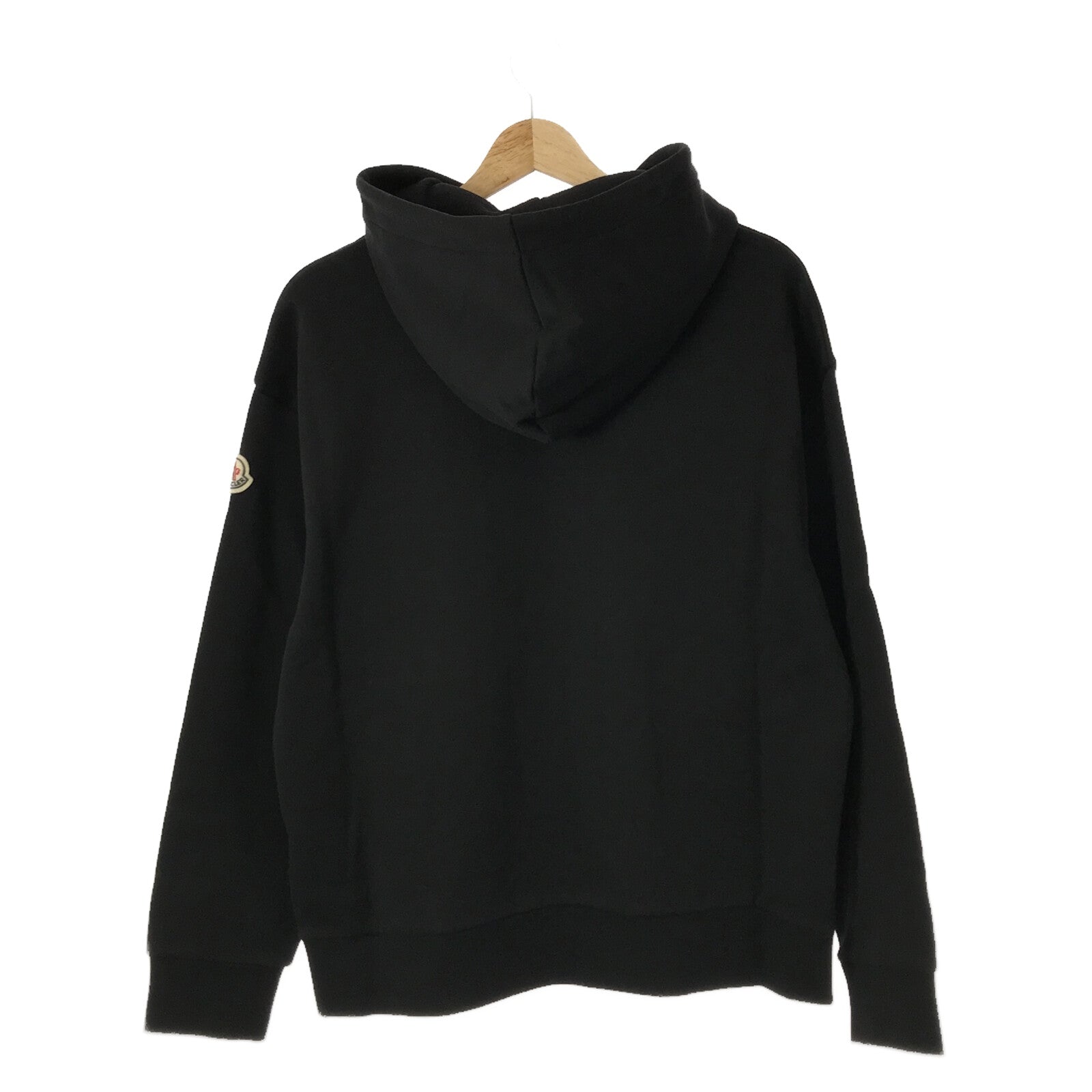 Moncler Cotton Sweat Hoodie Black Unisex