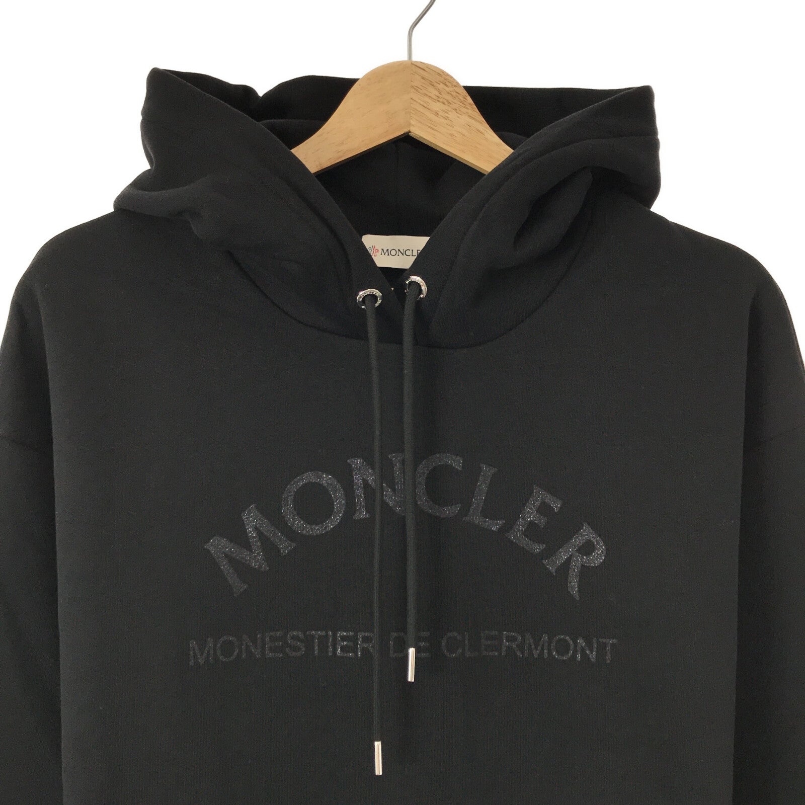 Moncler Cotton Sweat Hoodie Black Unisex