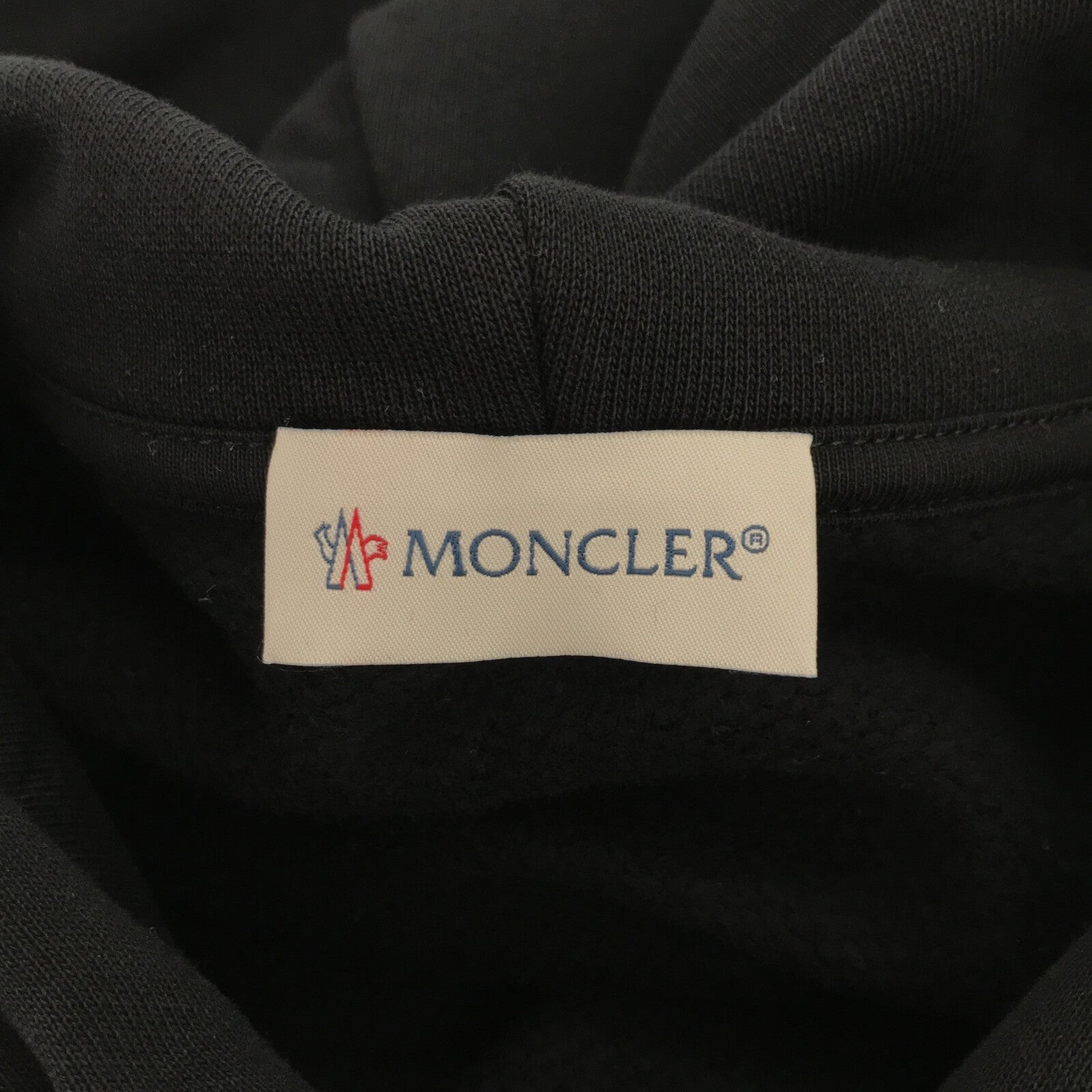 Moncler Cotton Sweat Hoodie Black Unisex