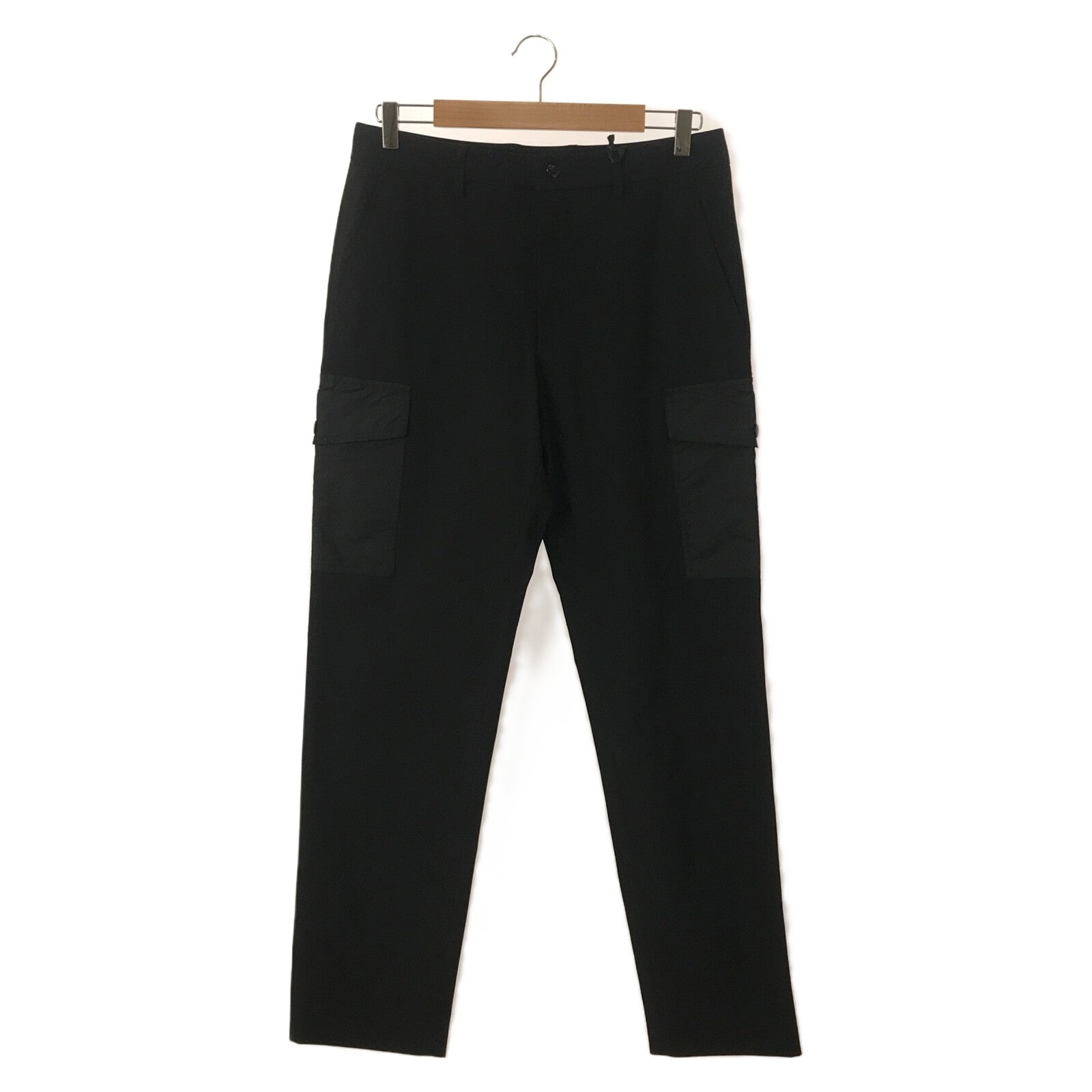 Moncler Polyester Cargo Pants Black