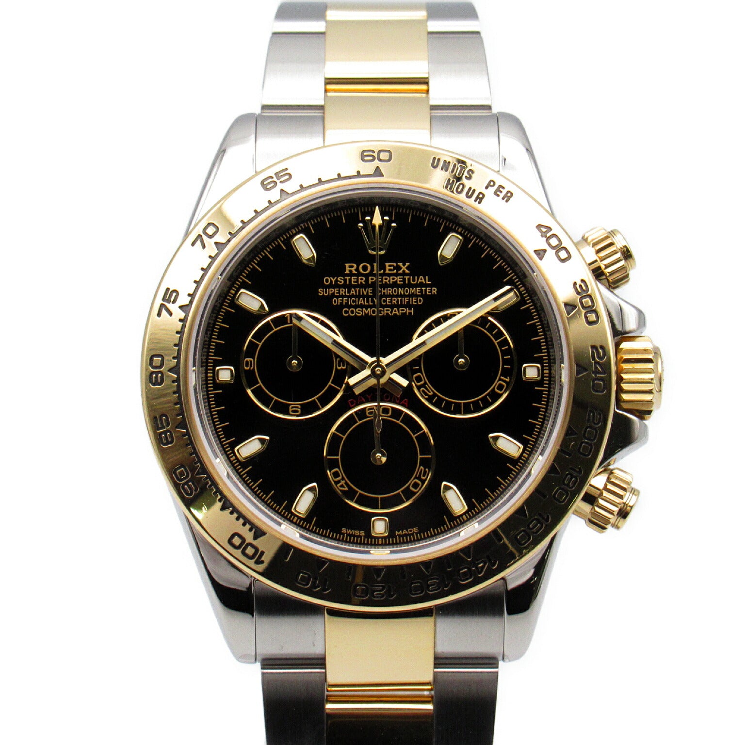 Rolex Daytona Watch 116503 Yellow Gold Stainless Steel