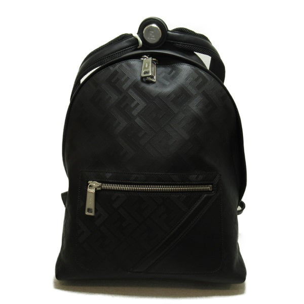 Fendi Leather Chiodo Shadow Diagonal Backpack Leather Backpack 7VZ076APDOF0GXN in Good condition