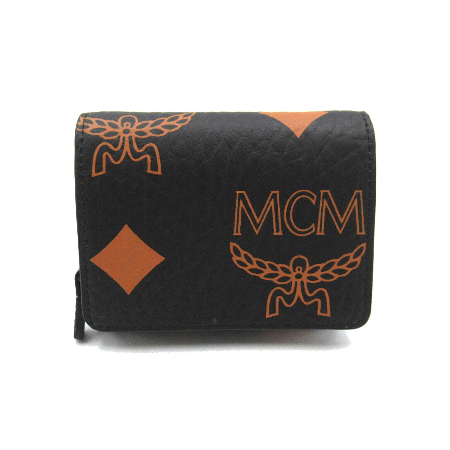 MCM Tri-fold Wallet Polyurethane Polyester