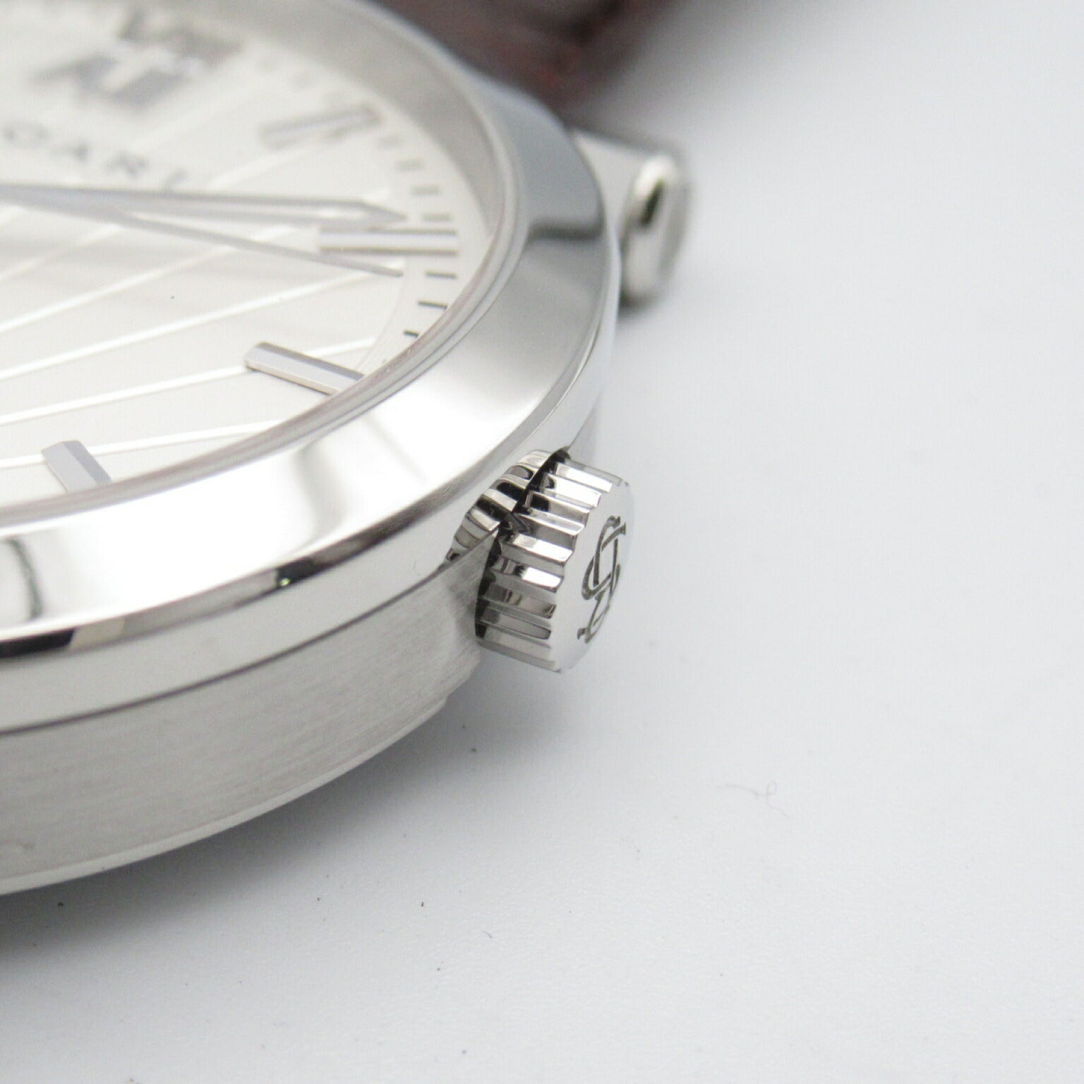 Bvlgari Sotirio Retrograde Watch Stainless Steel Leather