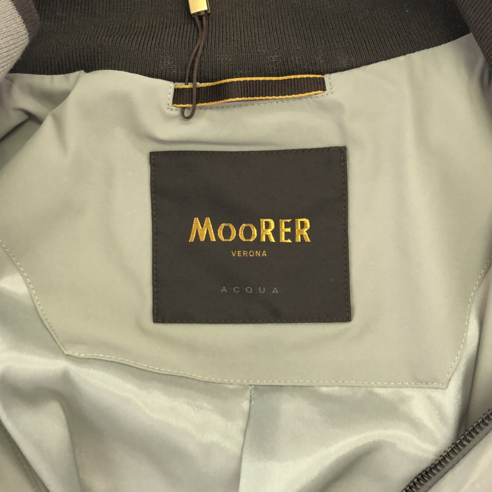 Moorer Men's Polyamide Jacket Gray