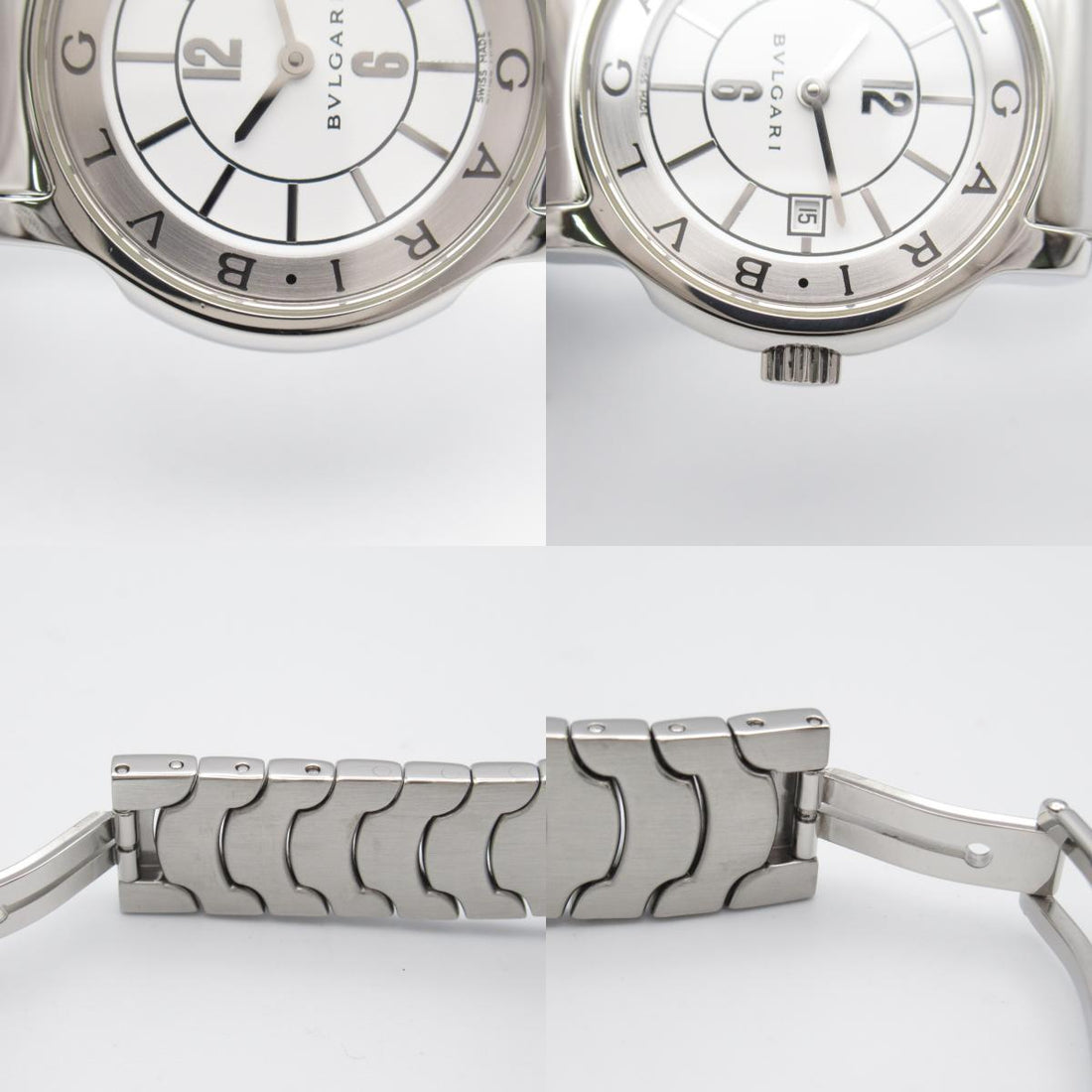 Bvlgari Solo Tempo Stainless Steel Quartz Watch ST29S