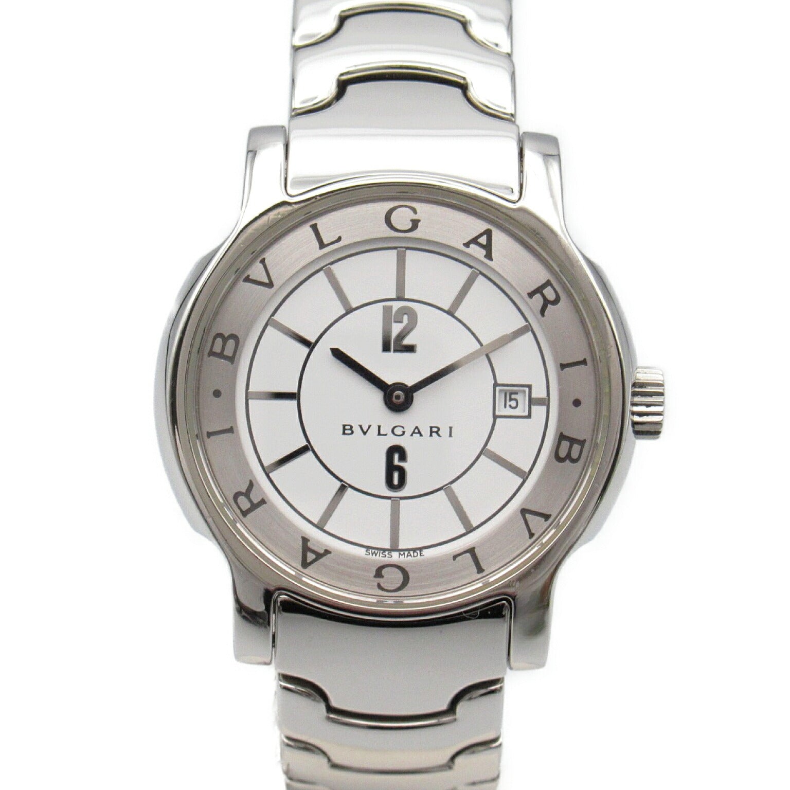 Bvlgari Solo Tempo Stainless Steel Quartz Watch ST29S