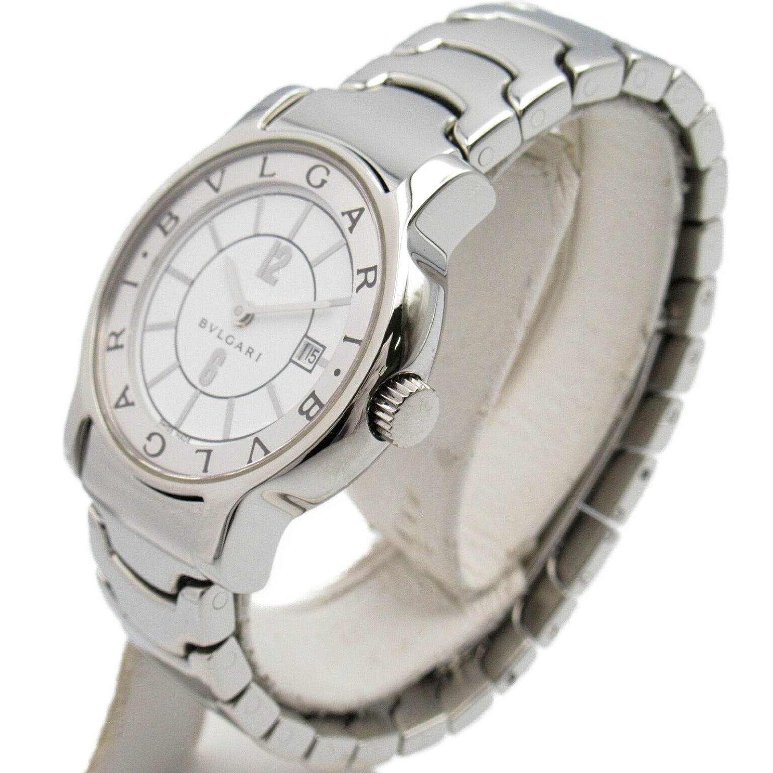 Bvlgari Solo Tempo Stainless Steel Quartz Watch ST29S