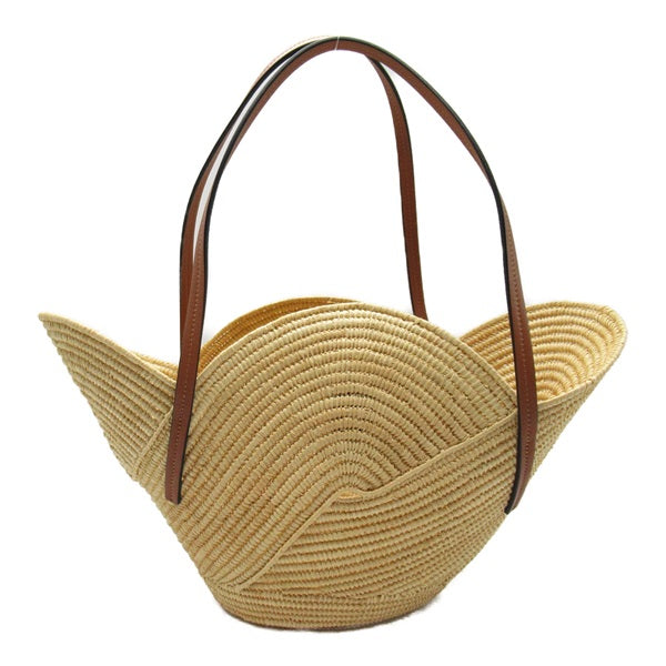 Small Raffia Petal Basket Bag A223L52X012435