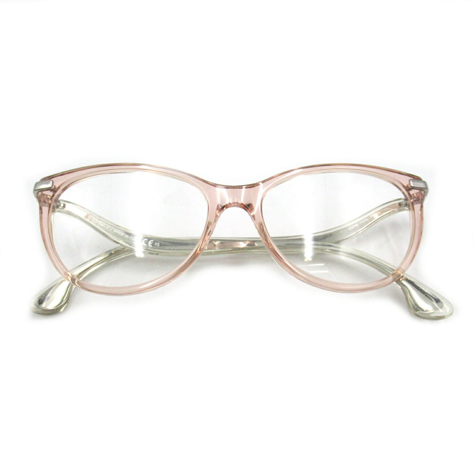 Jimmy Choo Eyeglasses Frame Pink Plastic