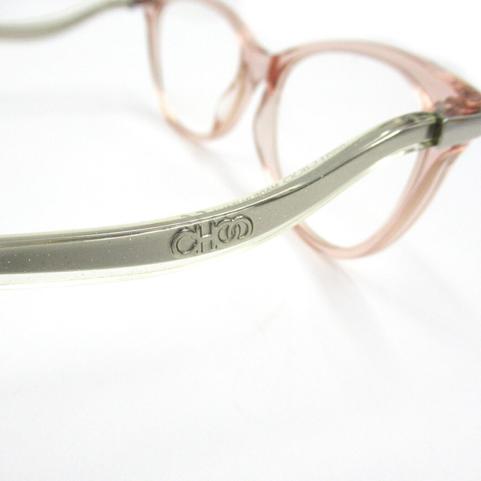 Jimmy Choo Eyeglasses Frame Pink Plastic