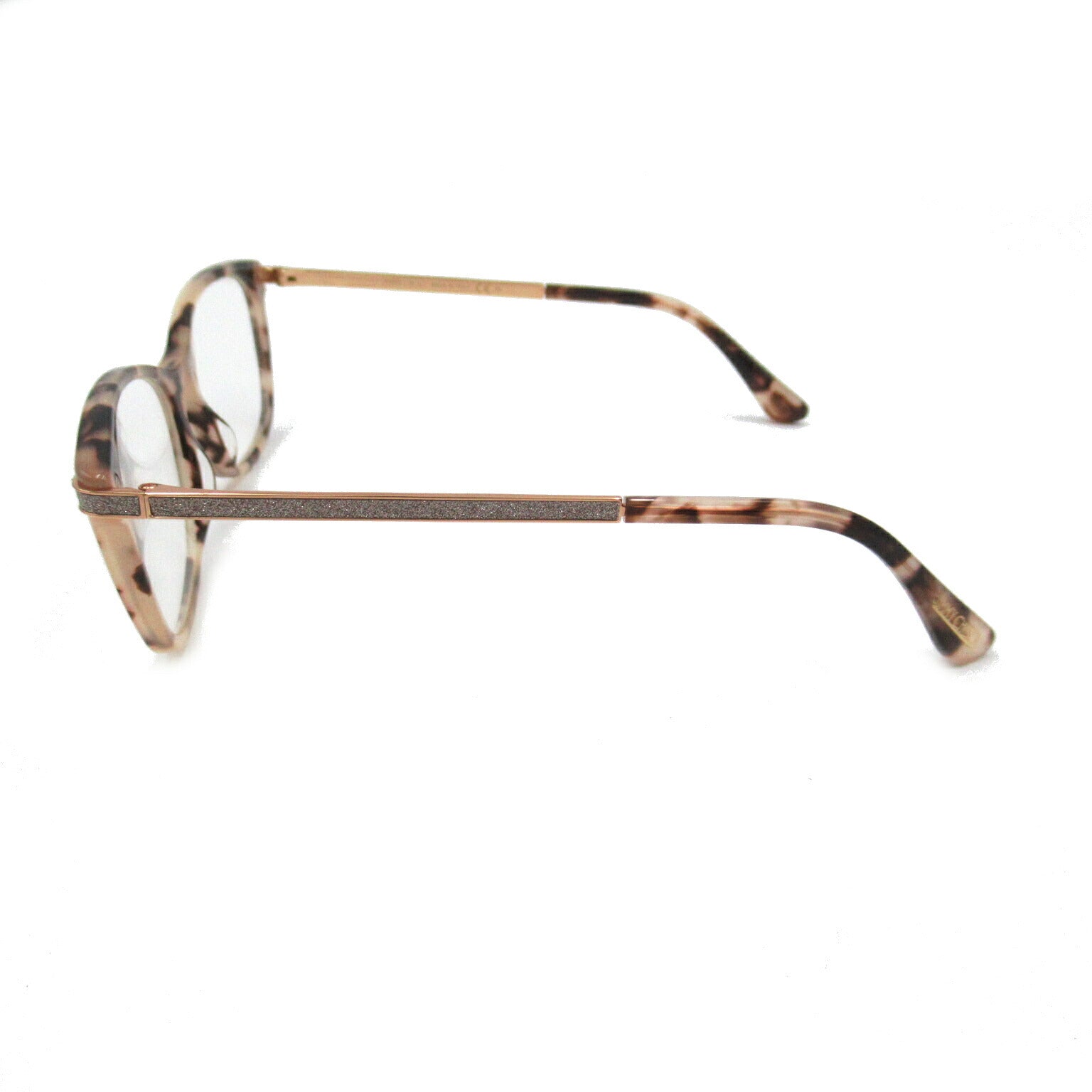 Jimmy Choo Eyeglasses Frame Brown Plastic