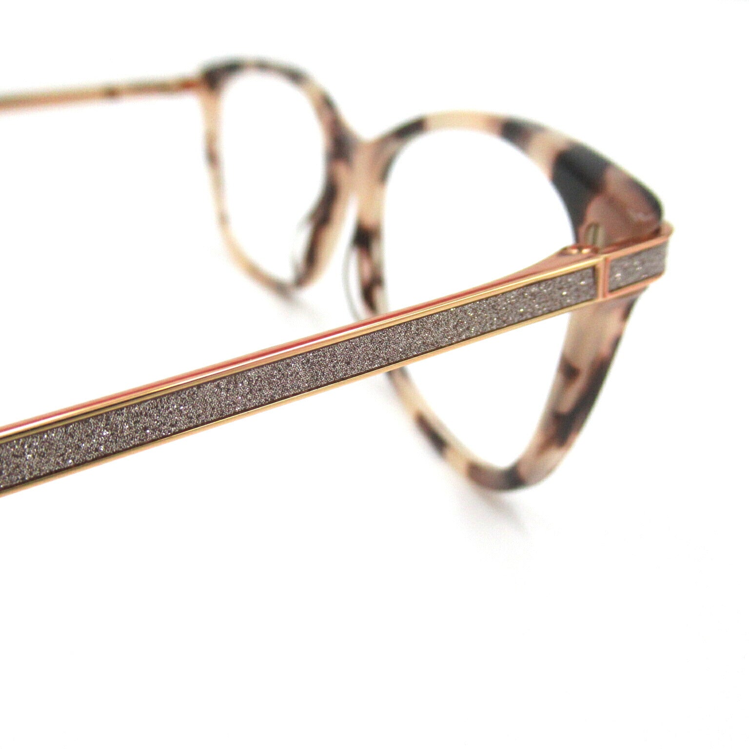 Jimmy Choo Eyeglasses Frame Brown Plastic